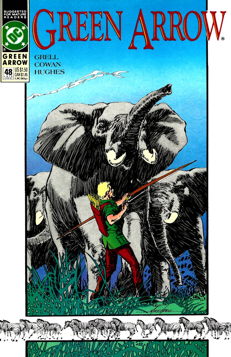 Read online Green Arrow (1988) comic -  Issue #48 - 1