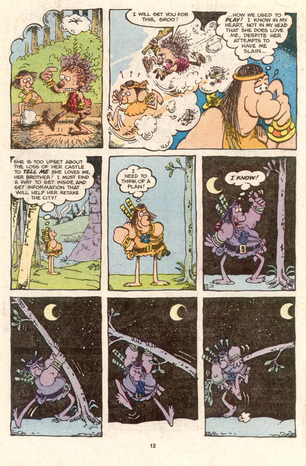 Read online Sergio Aragonés Groo the Wanderer comic -  Issue #19 - 12