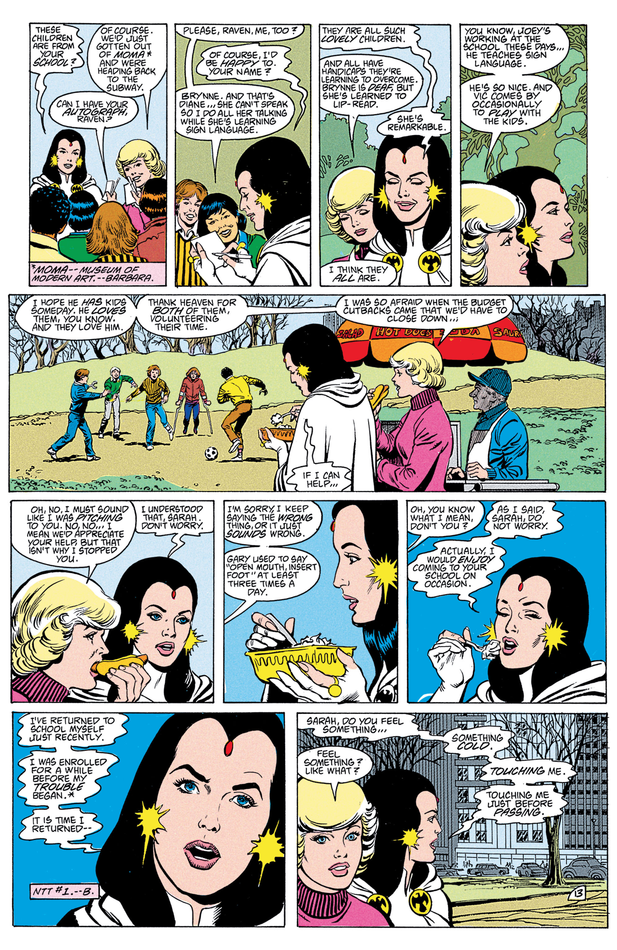 Read online The New Teen Titans (1984) comic -  Issue #43 - 14