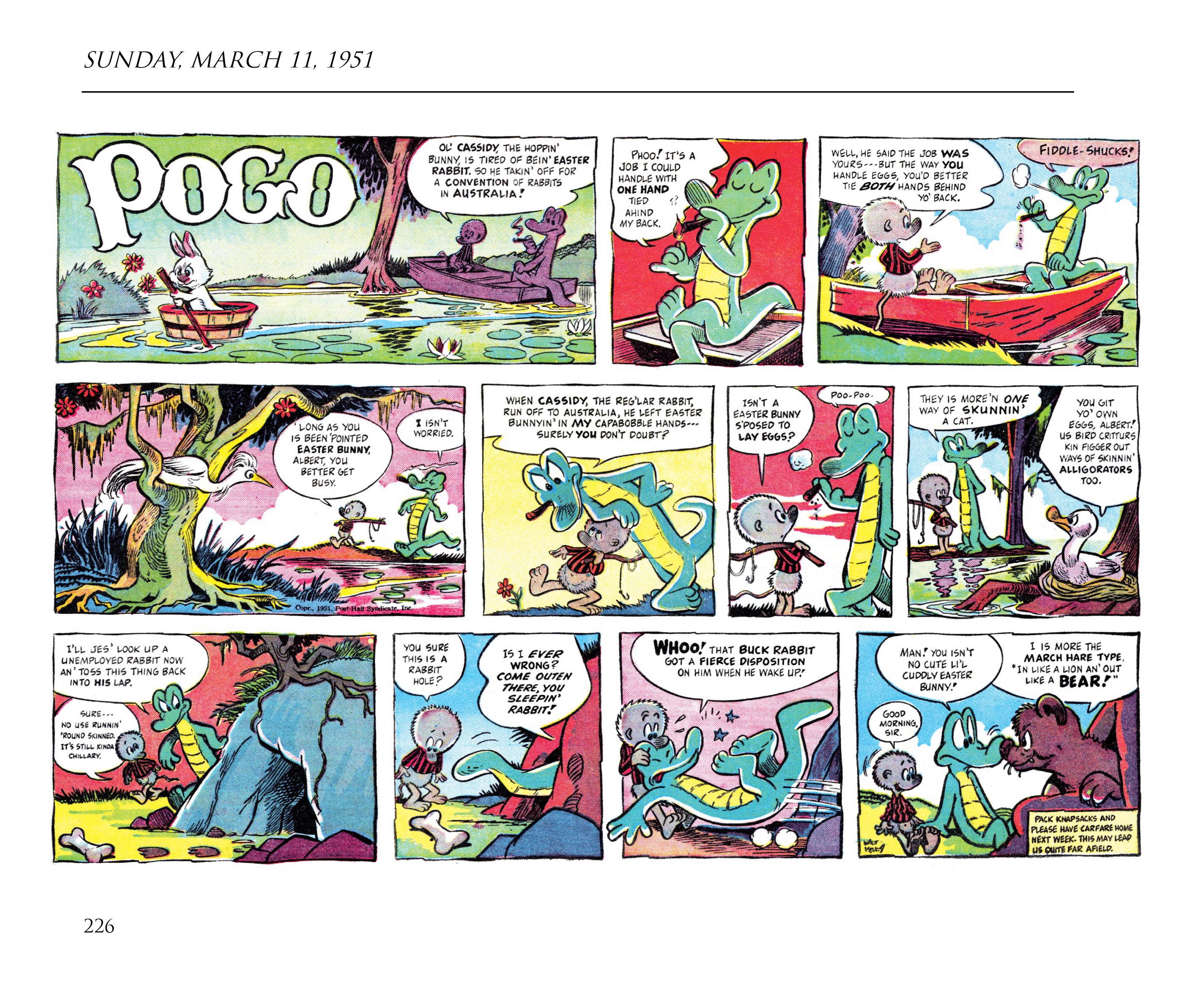 Read online Pogo by Walt Kelly: The Complete Syndicated Comic Strips comic -  Issue # TPB 2 (Part 3) - 44