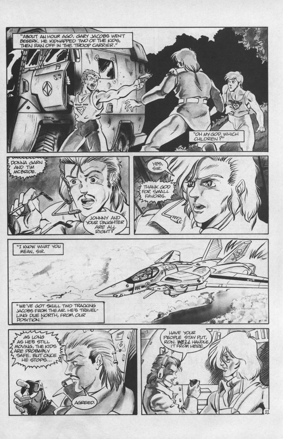 Read online Robotech II: The Sentinels - The Malcontent Uprisings comic -  Issue #9 - 13