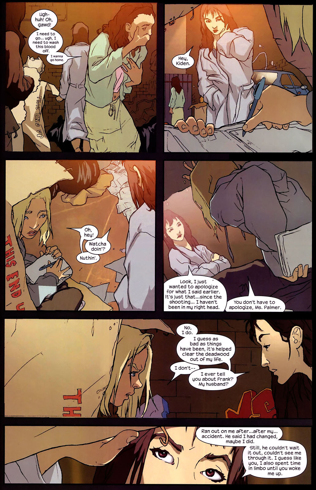 Read online NYX comic -  Issue #7 - 8