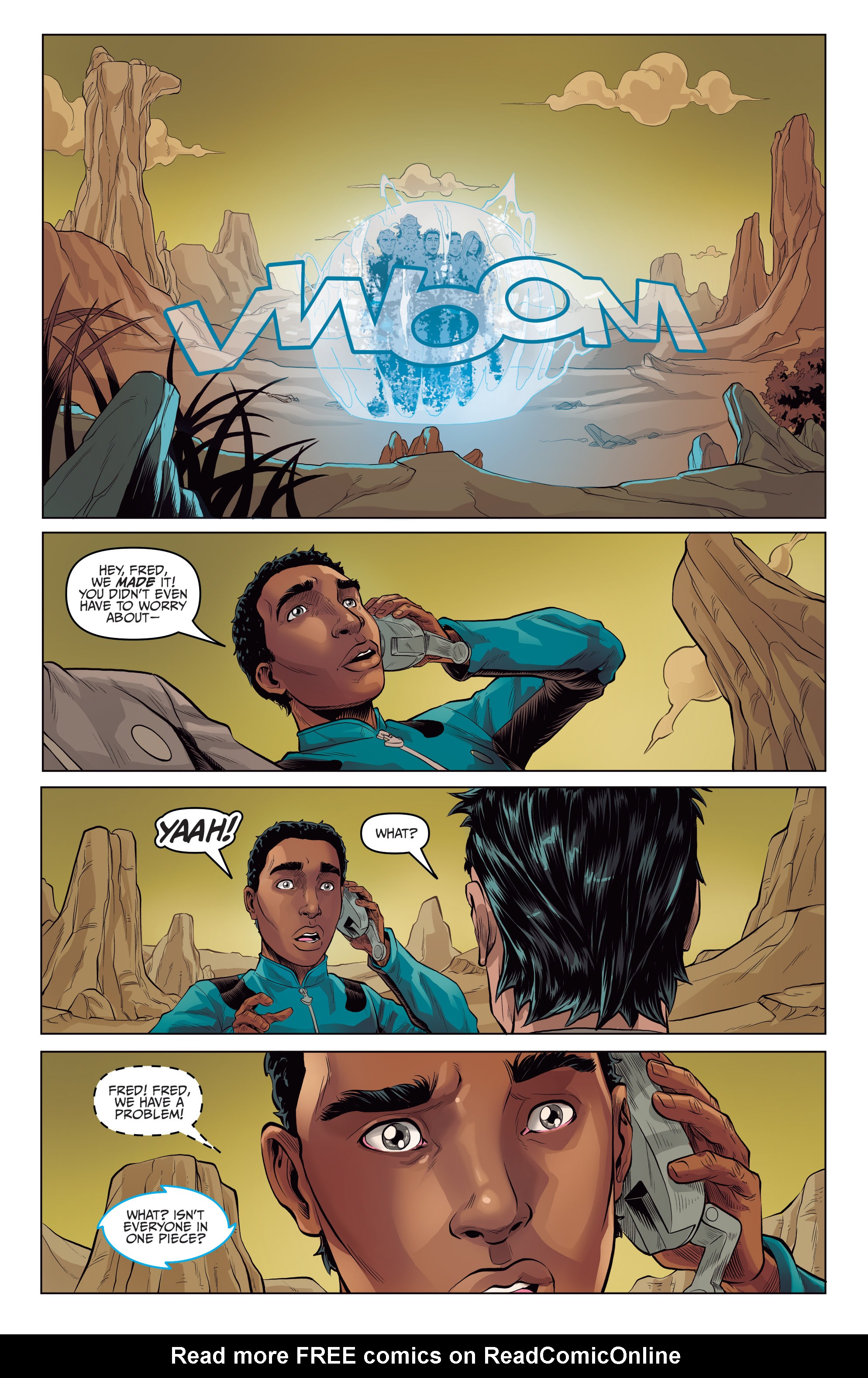 Read online Galaxy Quest: The Journey Continues comic -  Issue #3 - 7