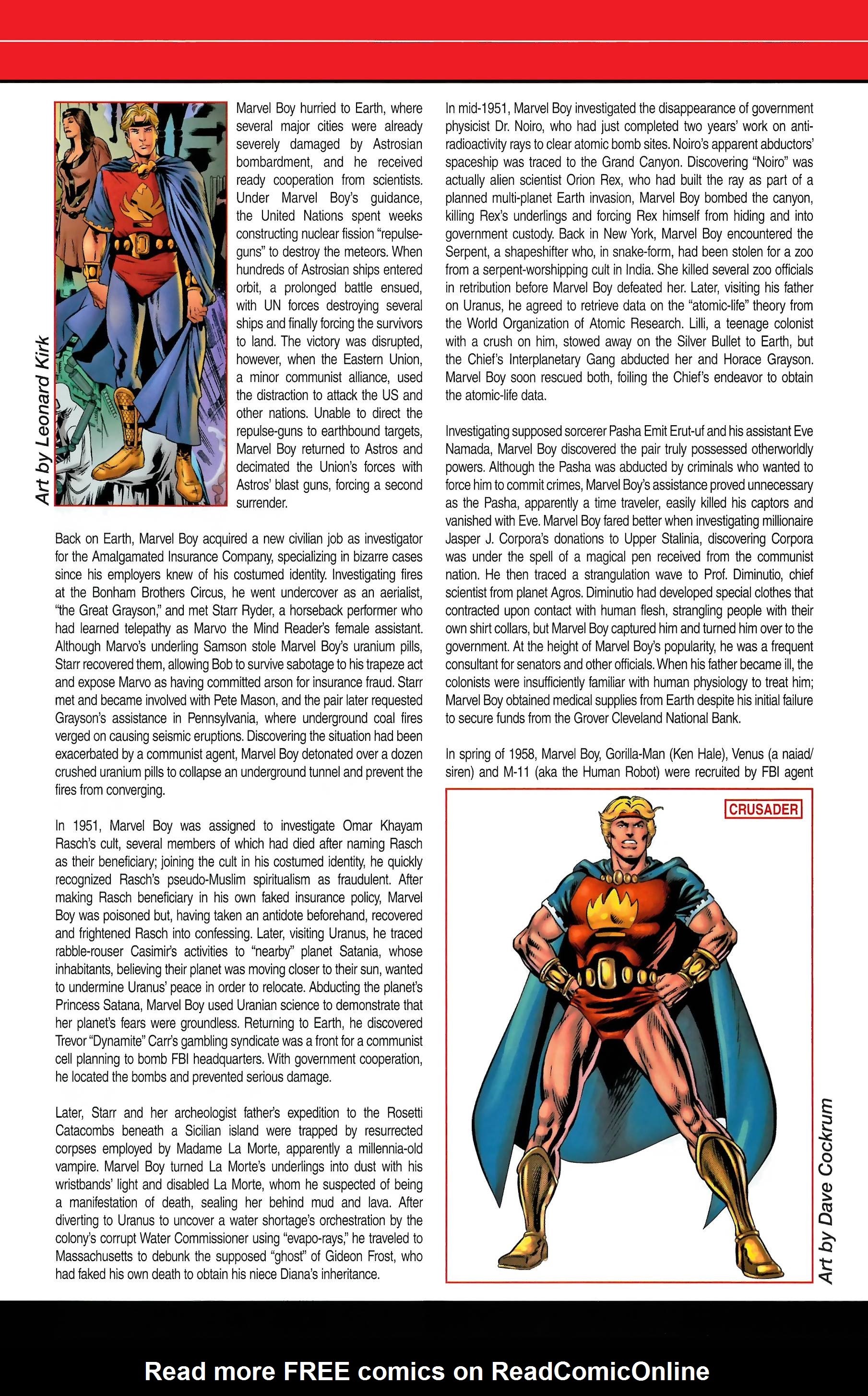 Read online Official Handbook of the Marvel Universe A to Z comic -  Issue # TPB 7 (Part 1) - 61
