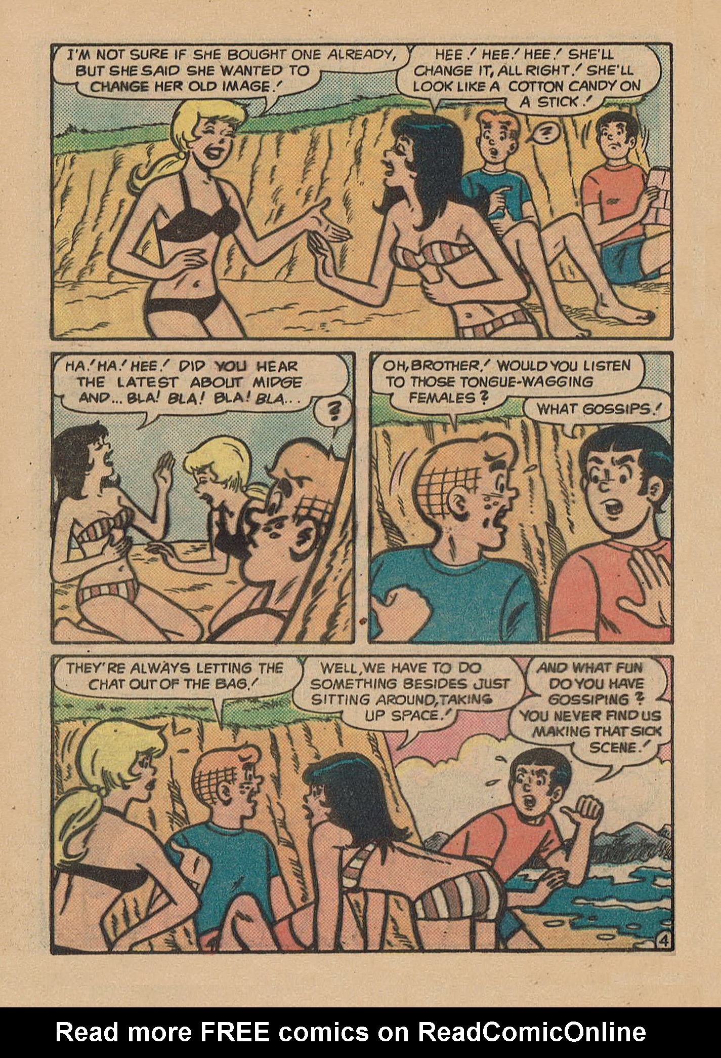 Read online Betty and Veronica Digest Magazine comic -  Issue #9 - 60