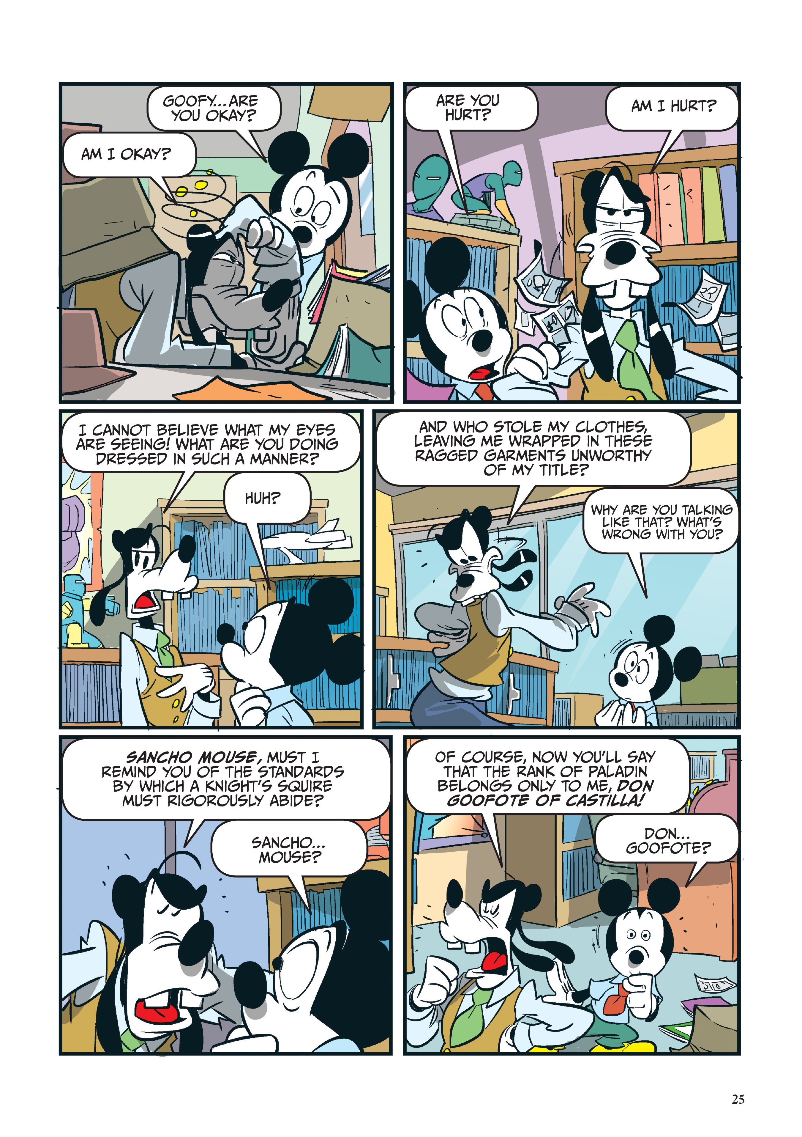 Read online Disney Don Quixote, Starring Goofy and Mickey Mouse comic -  Issue # TPB - 26