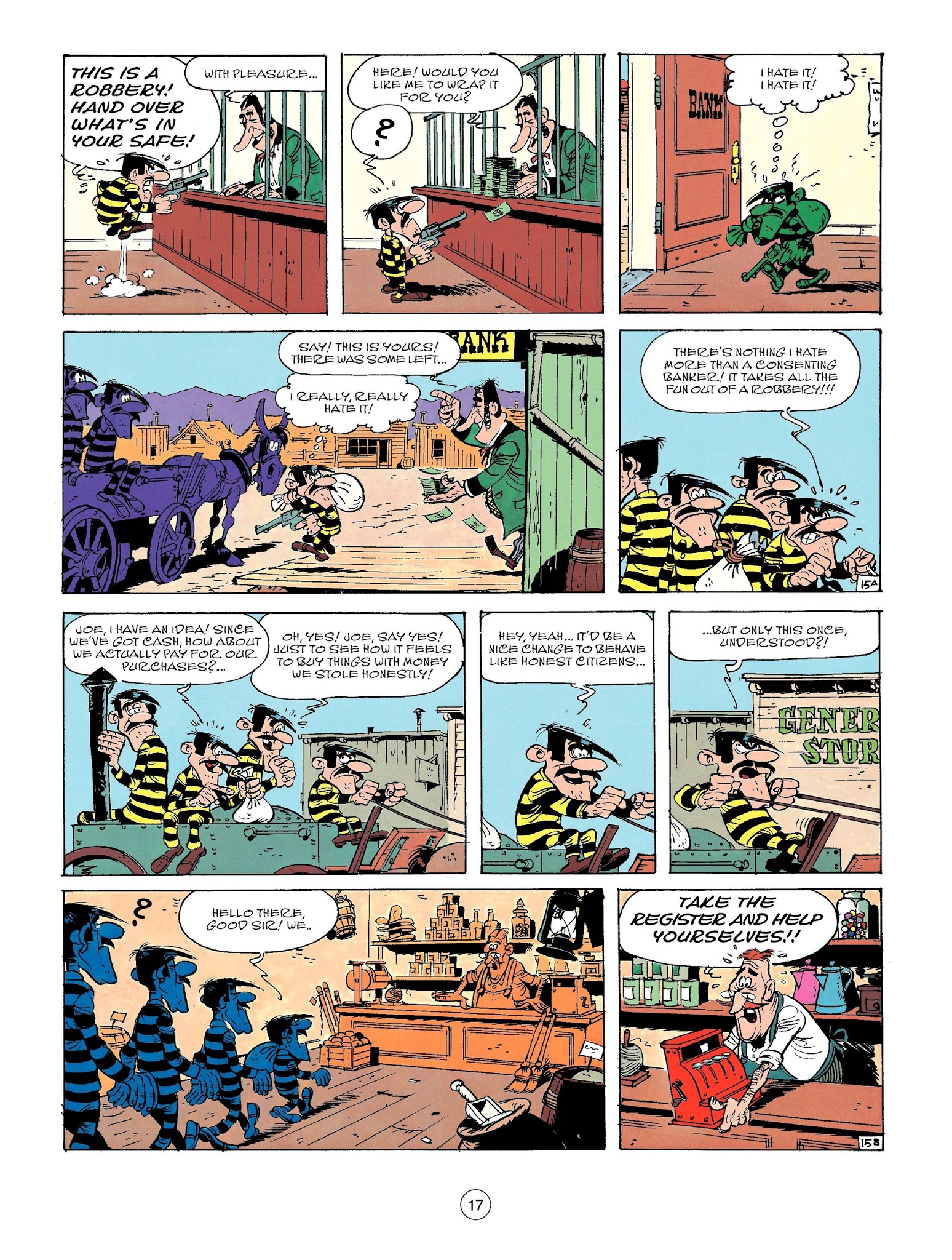 Read online A Lucky Luke Adventure comic -  Issue #58 - 17