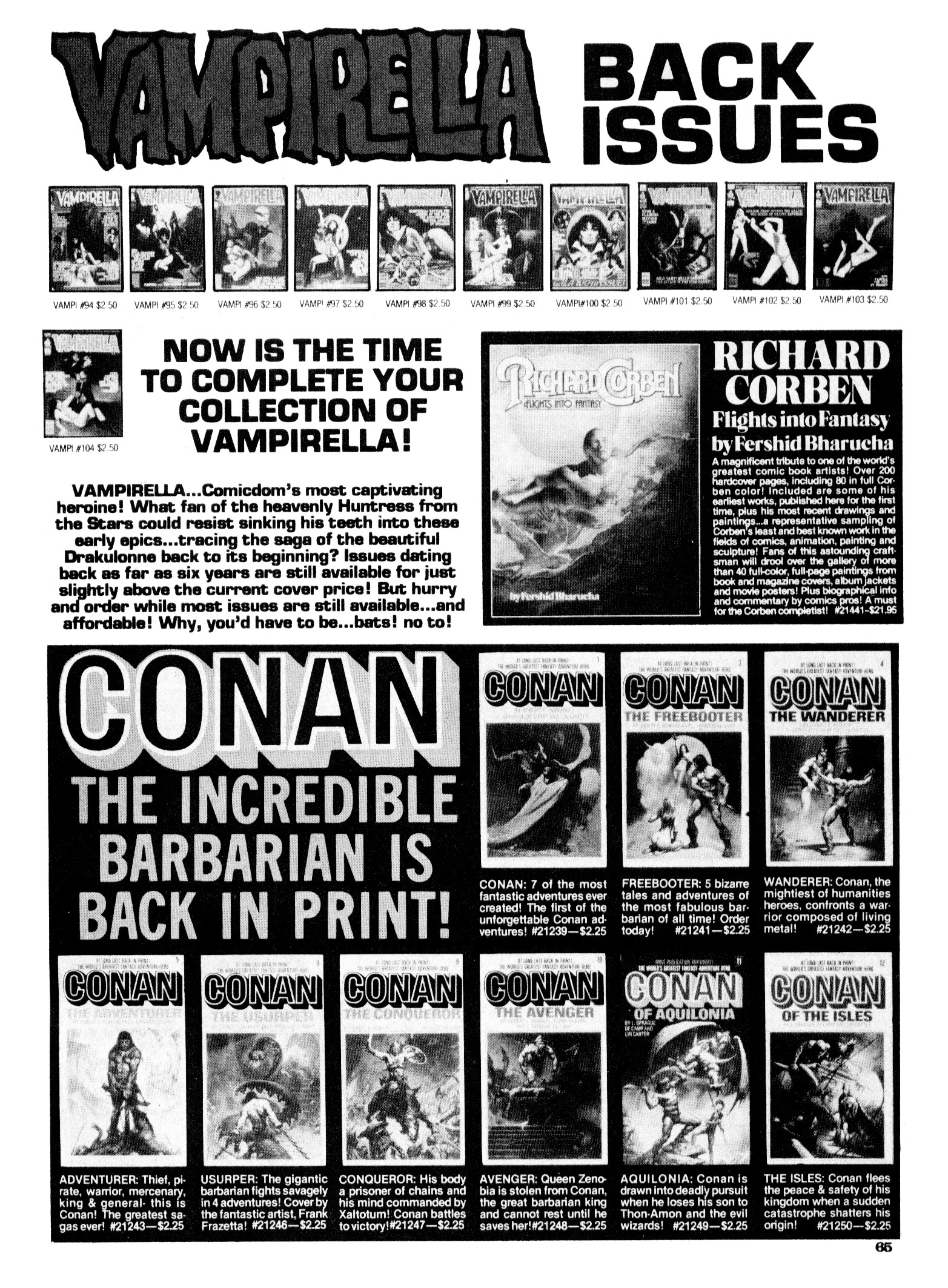 Read online Vampirella (1969) comic -  Issue #106 - 65