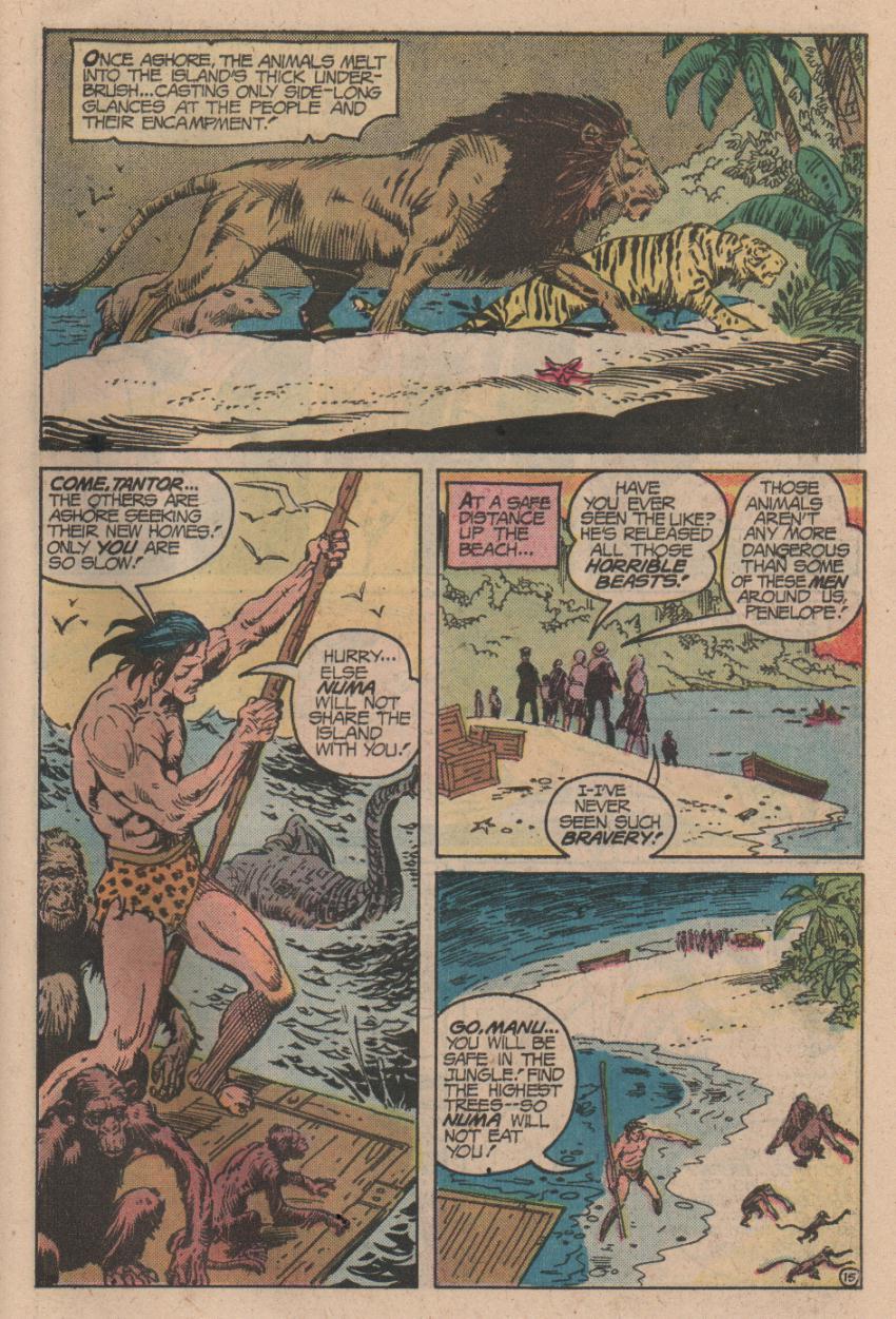 Read online Tarzan (1972) comic -  Issue #240 - 16