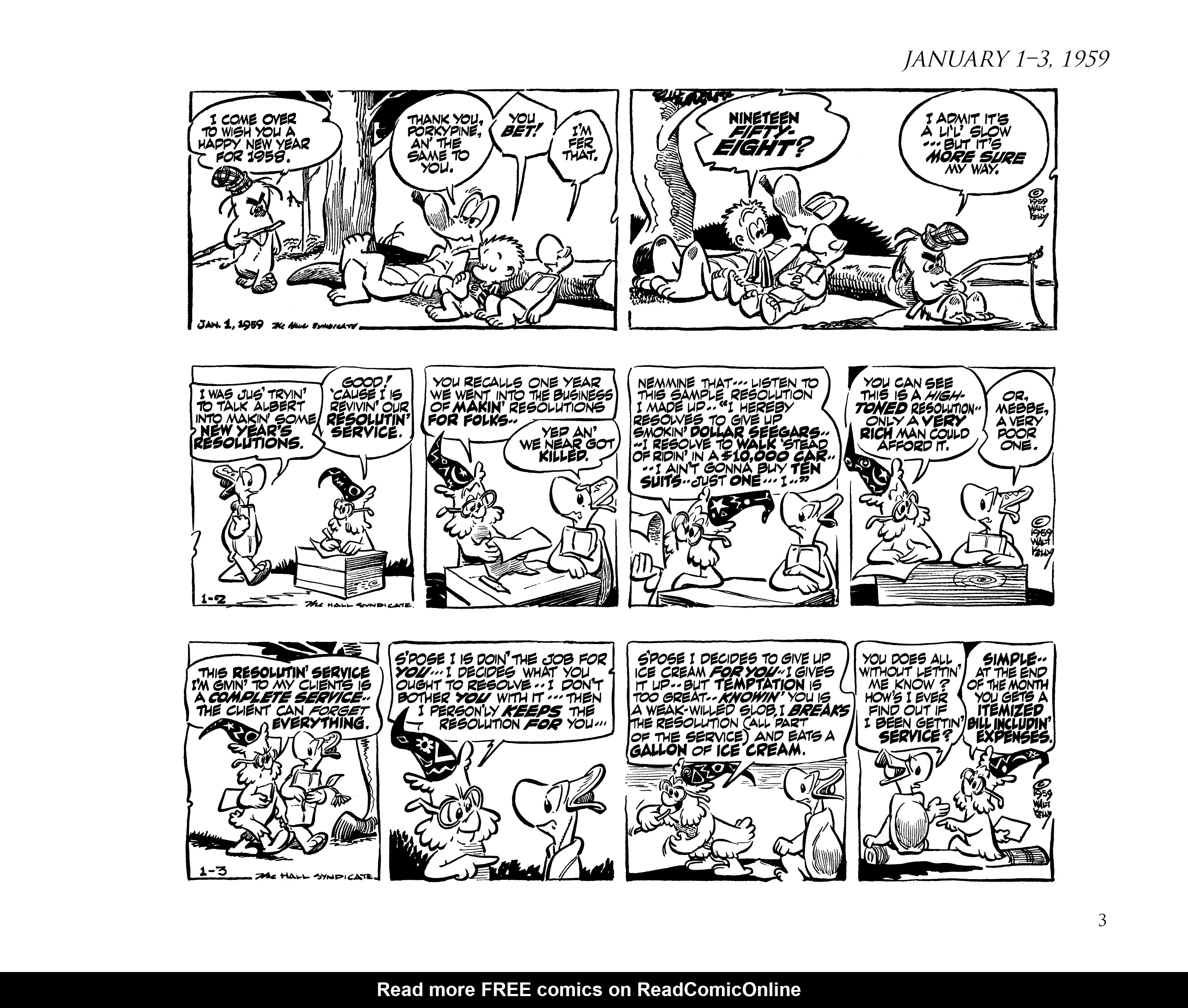 Read online Pogo by Walt Kelly: The Complete Syndicated Comic Strips comic -  Issue # TPB 6 (Part 1) - 13