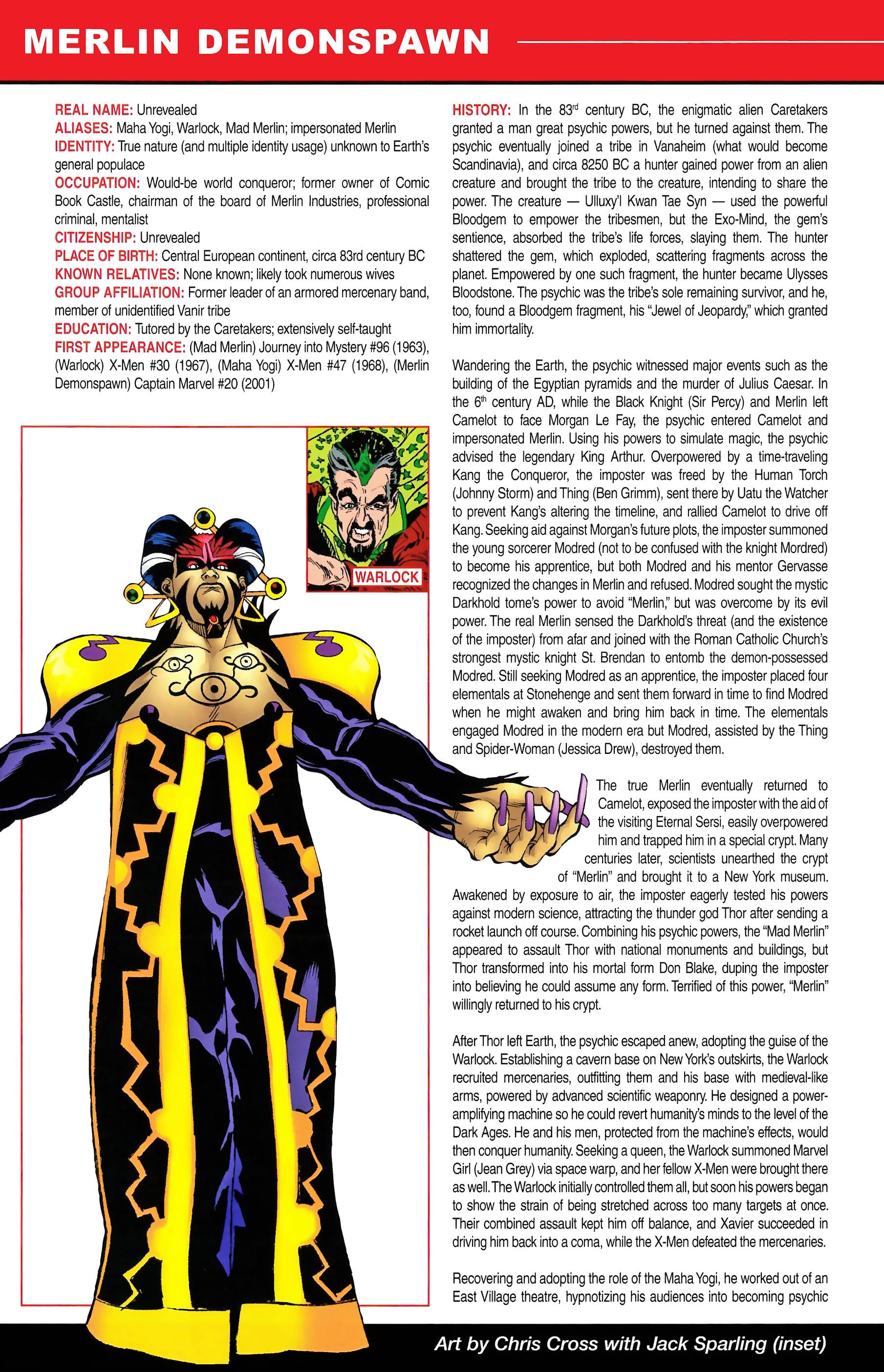 Read online Official Handbook of the Marvel Universe A to Z comic -  Issue # TPB 7 (Part 2) - 20