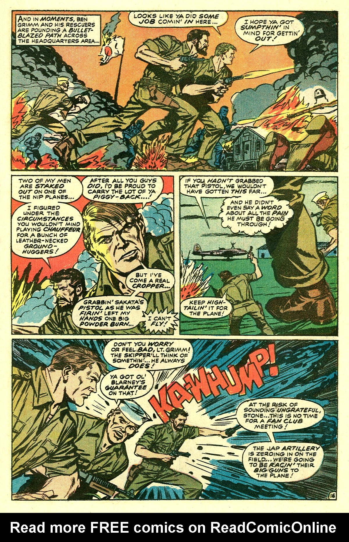 Captain Savage and his Leatherneck Raiders Issue #7 #7 - English 23