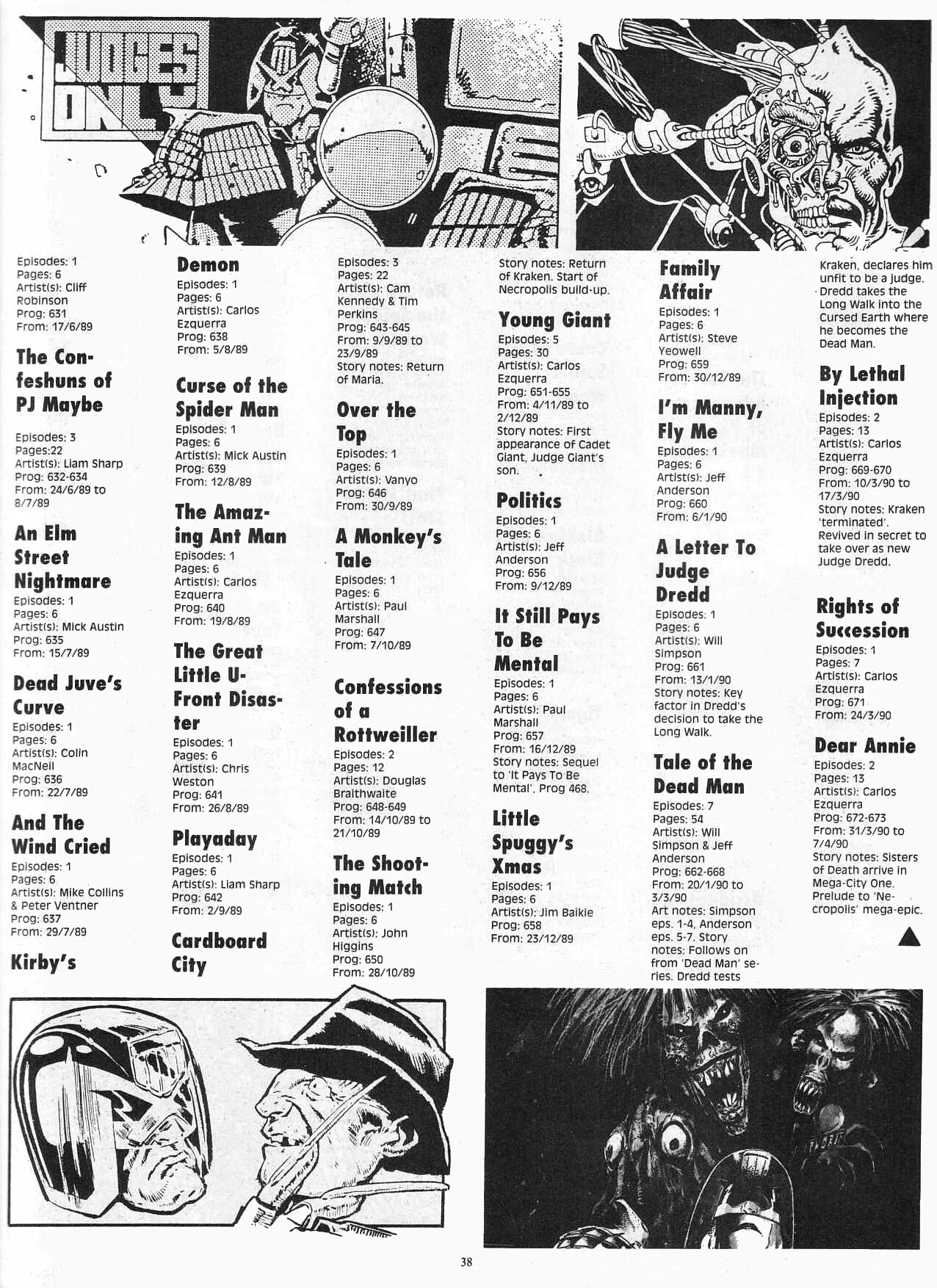 Read online Judge Dredd Mega-Special comic -  Issue #3 - 40