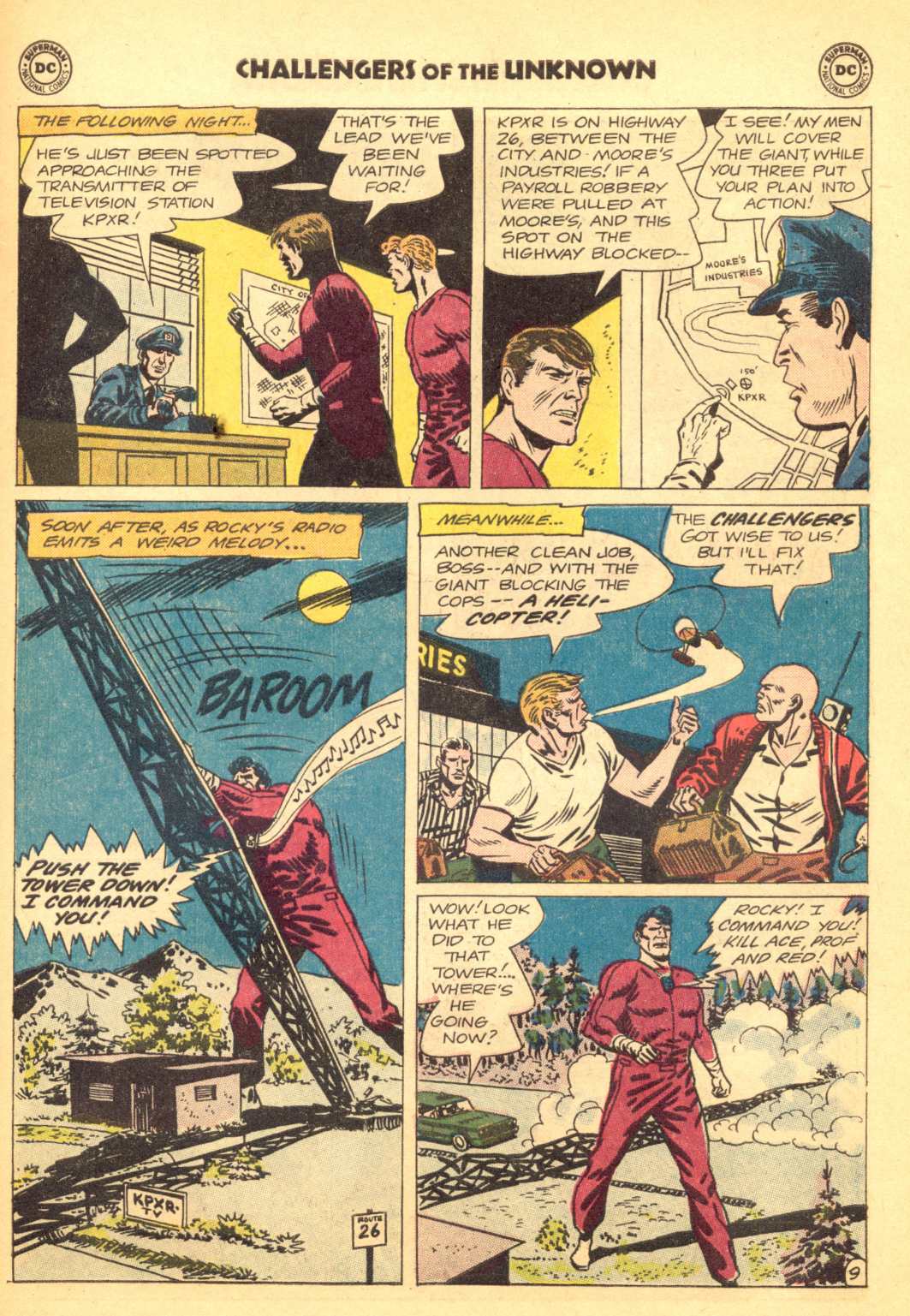 Read online Challengers of the Unknown (1958) comic -  Issue #36 - 11