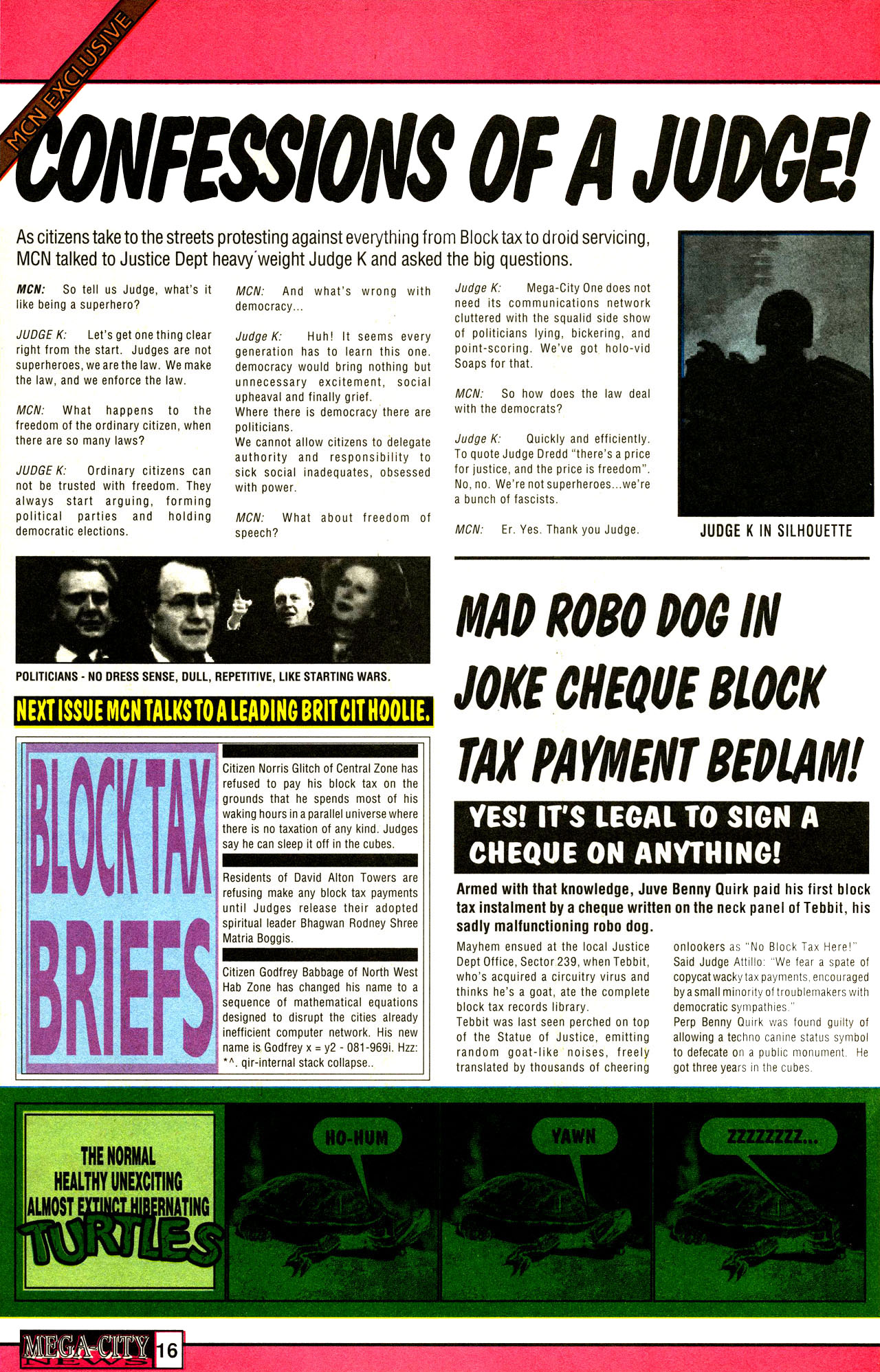 Read online Judge Dredd: The Megazine comic -  Issue #4 - 27