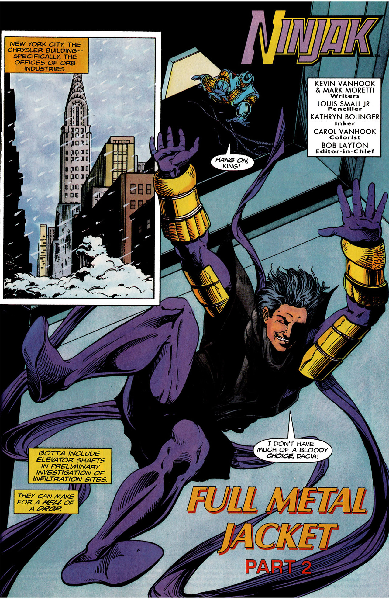 Read online Ninjak (1994) comic -  Issue #6 - 2