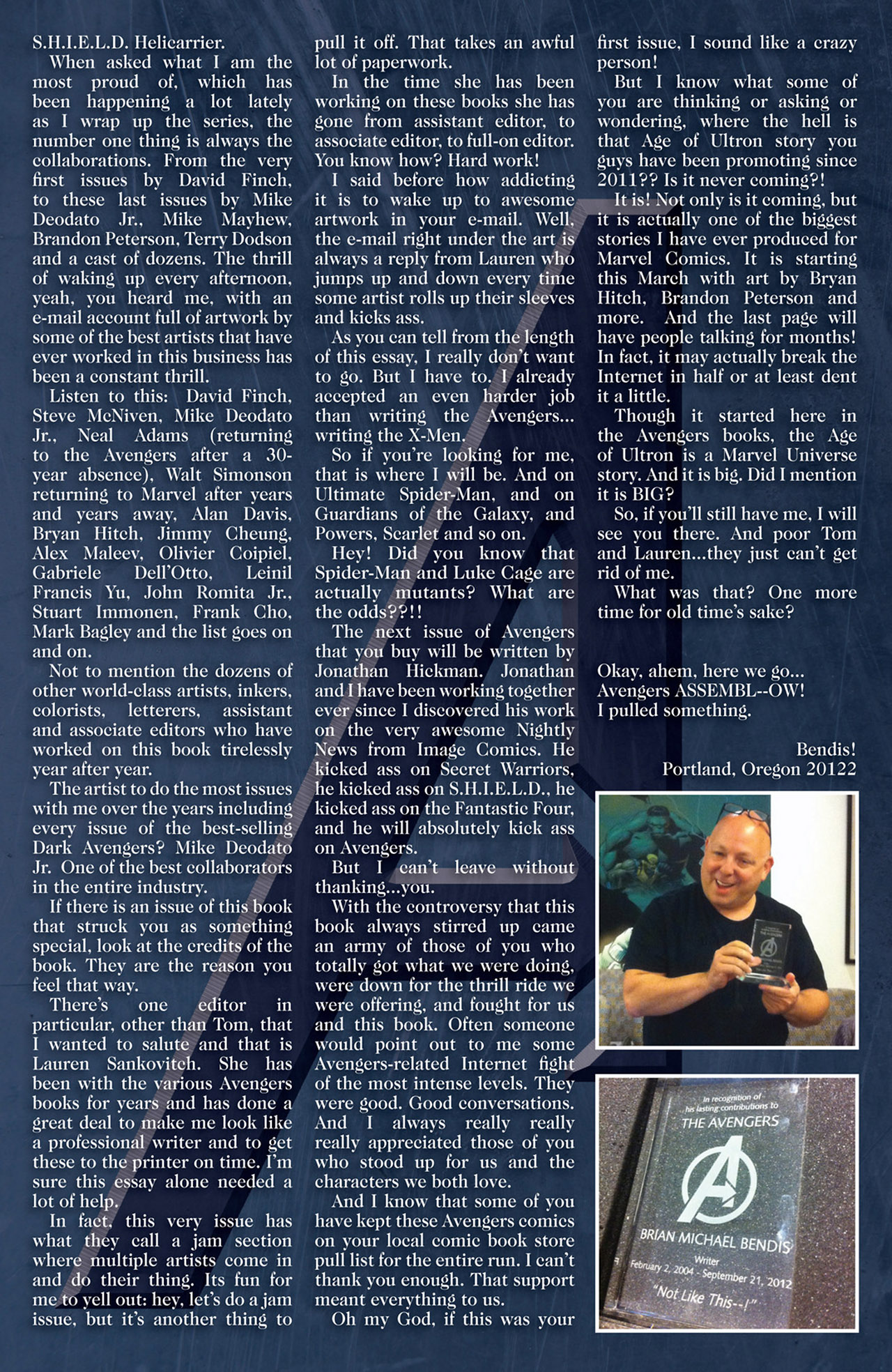 Read online The Avengers (1963) comic -  Issue #537 - 33