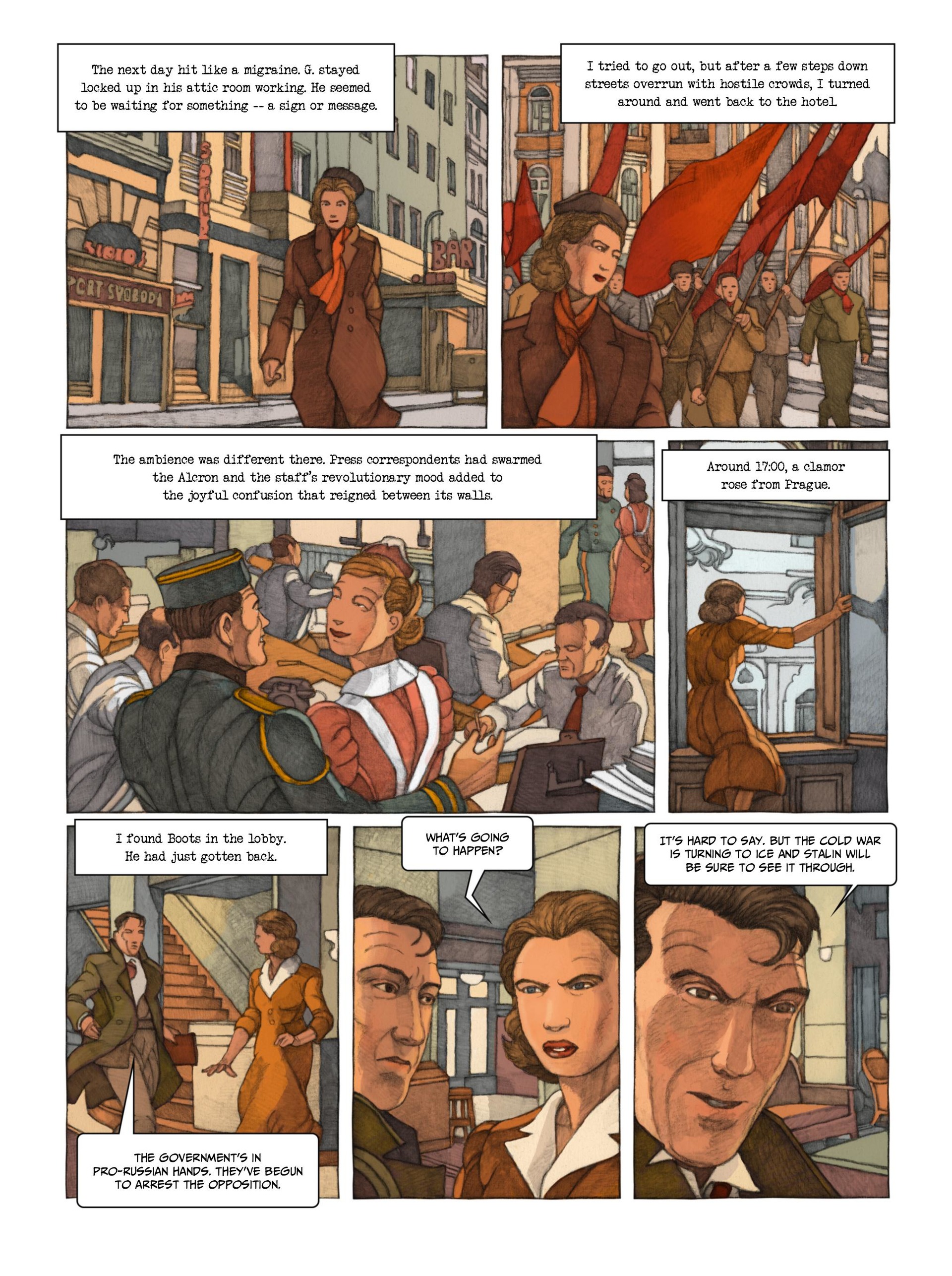 Read online The Prague Coup comic -  Issue # TPB - 79
