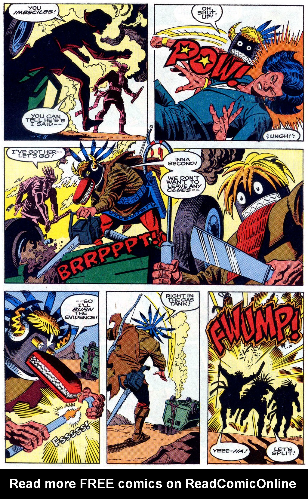 Read online NFL SuperPro comic -  Issue #6 - 17