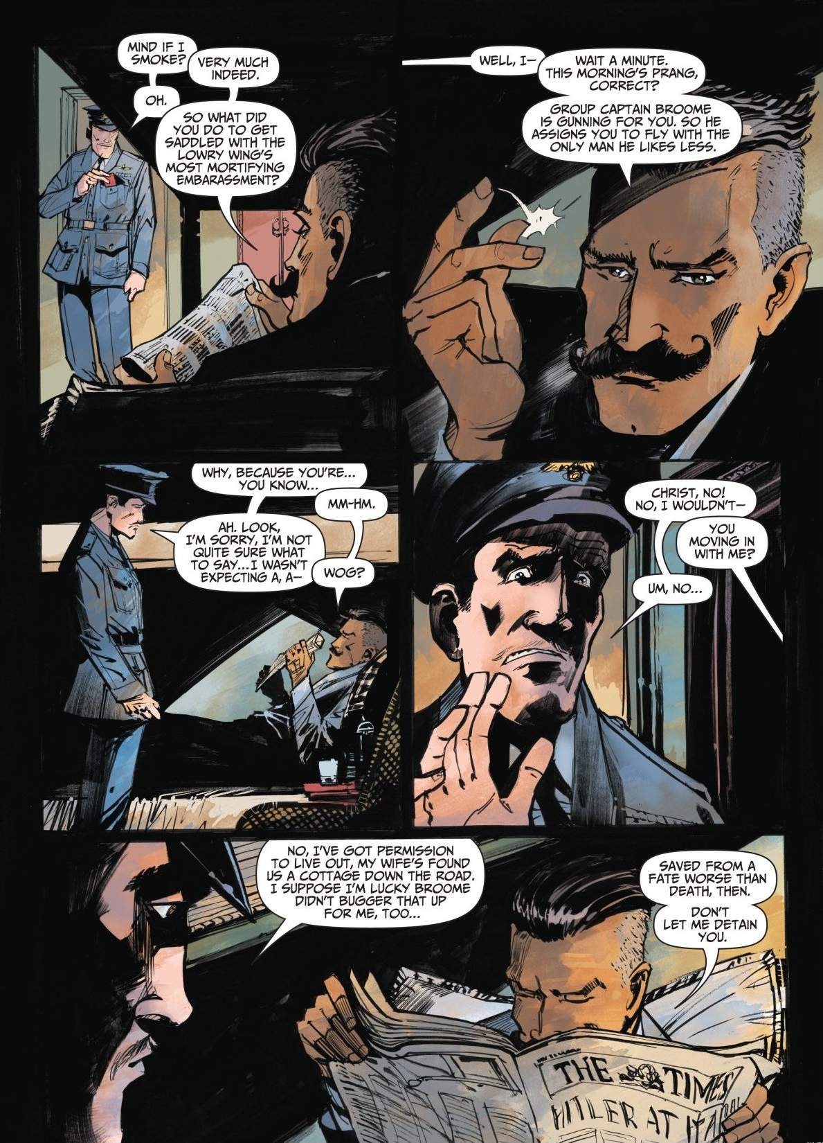 Read online Out of the Blue comic -  Issue # TPB 1 - 12