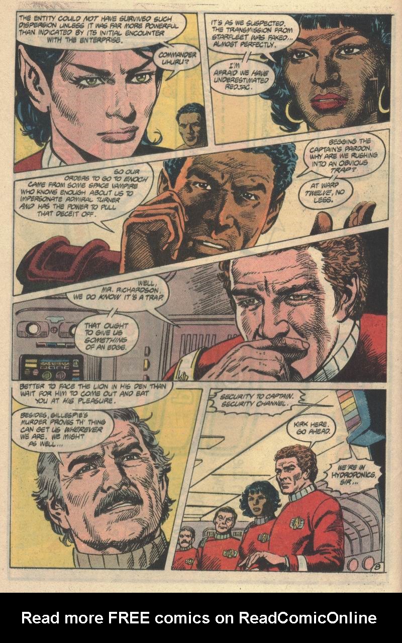 Read online Star Trek (1984) comic -  Issue #22 - 9