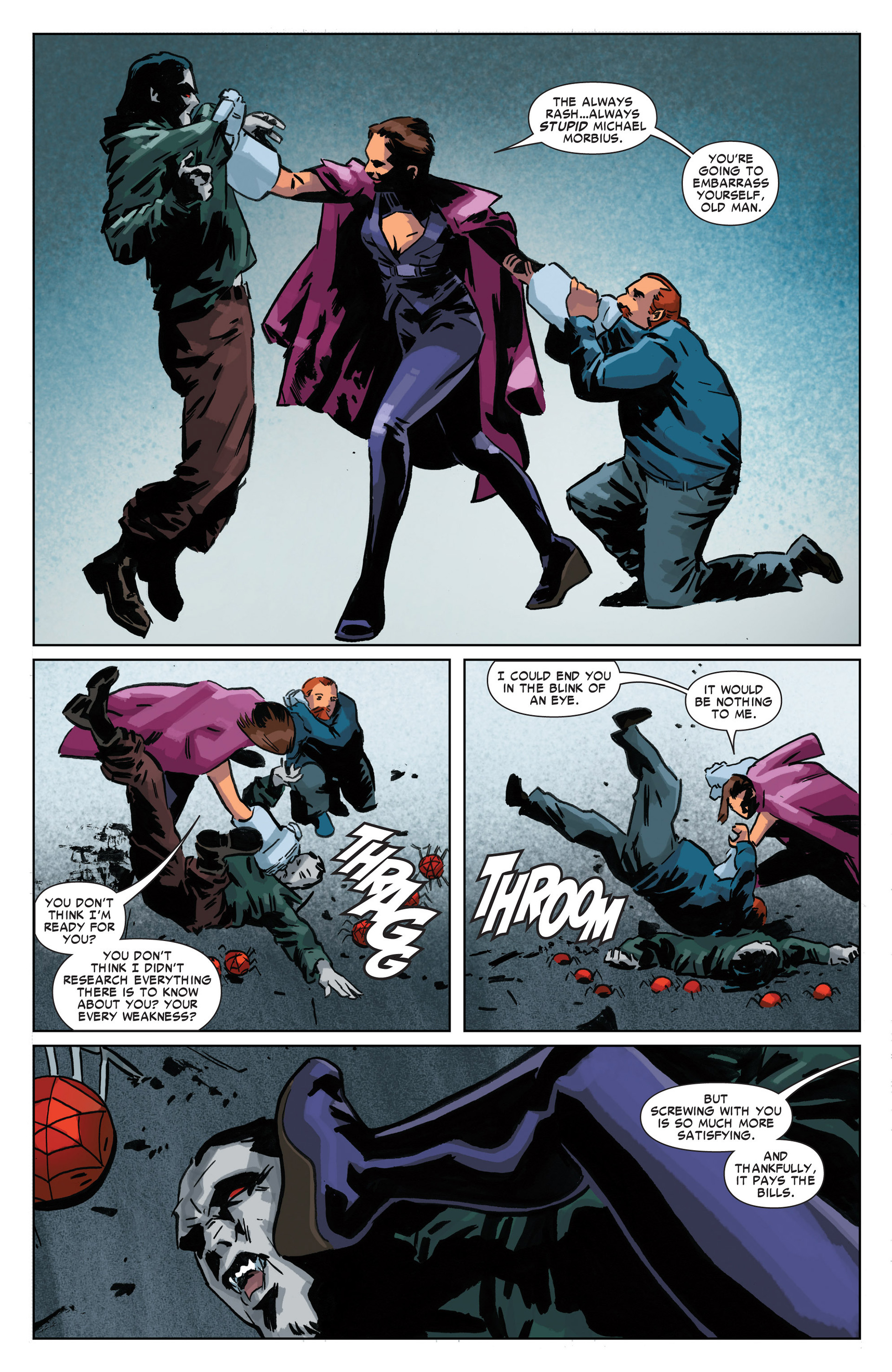 Read online Morbius: The Living Vampire comic -  Issue #6 - 16