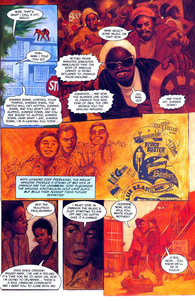 Read online Bob Marley: Tale of the Tuff Gong comic -  Issue #1 - 22