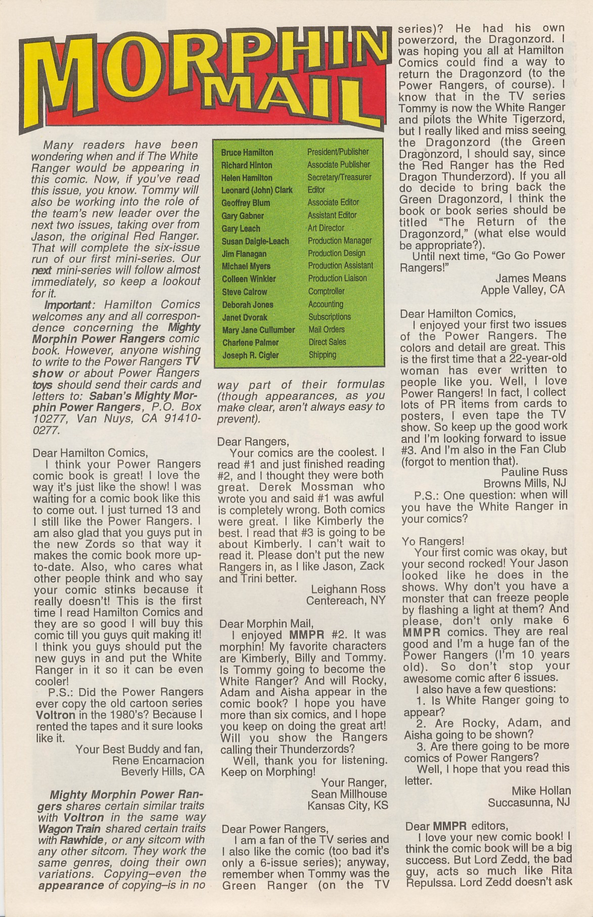 Read online Saban's Mighty Morphin Power Rangers (1994) comic -  Issue #4 - 32