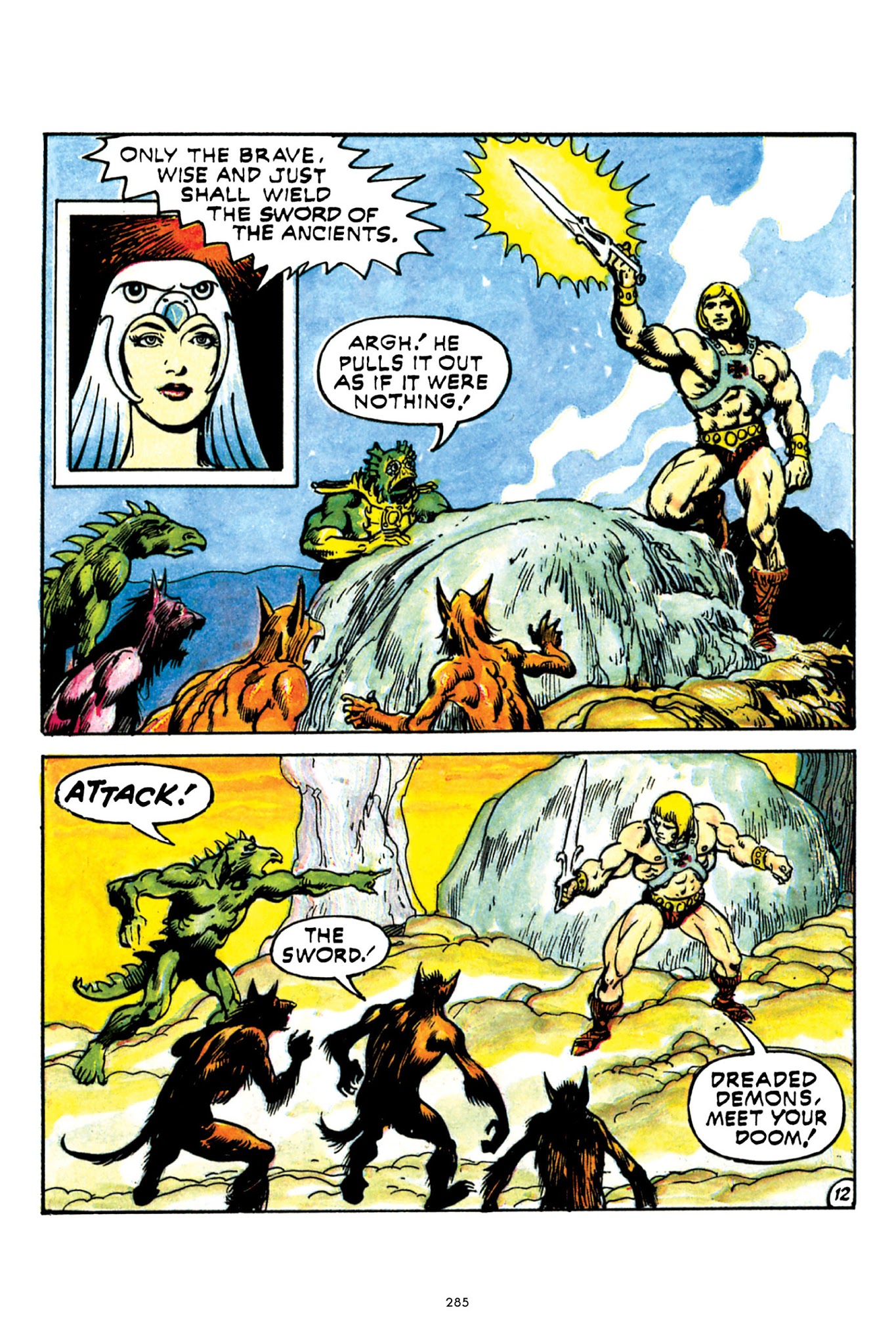 Read online He-Man and the Masters of the Universe Minicomic Collection comic -  Issue # TPB 1 - 283