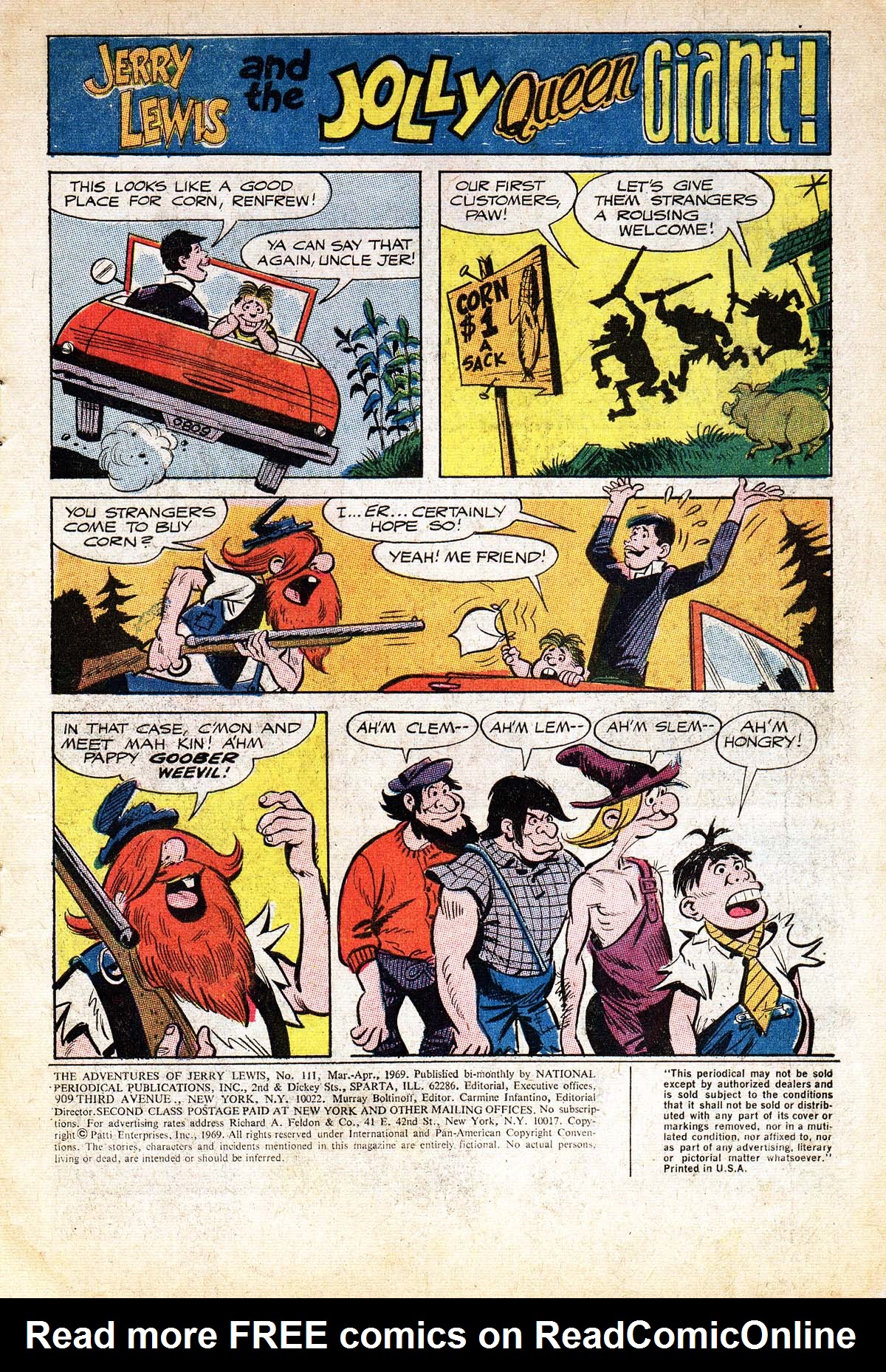 Read online The Adventures of Jerry Lewis comic -  Issue #111 - 3