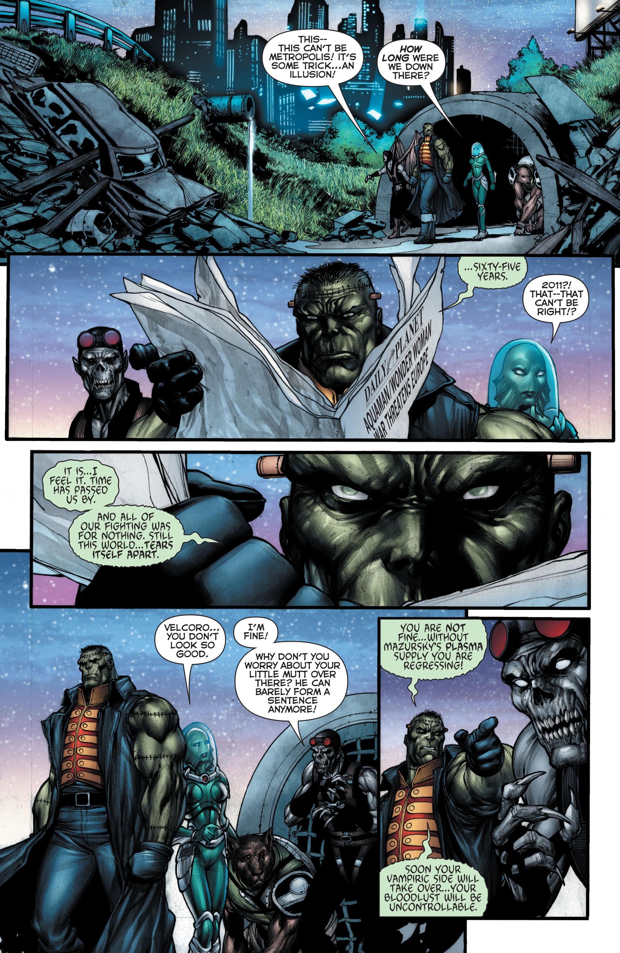 Read online Flashpoint: The World of Flashpoint Featuring Green Lantern comic -  Issue # Full - 79