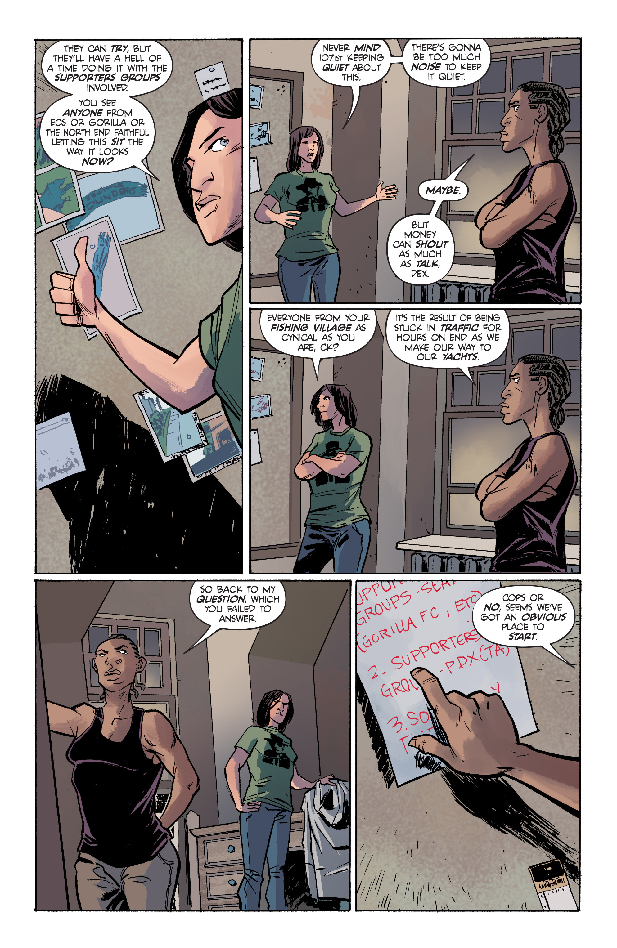 Read online Stumptown comic -  Issue #3 - 7