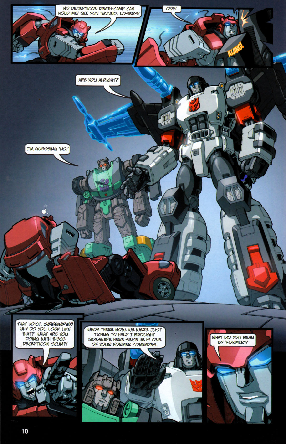 Read online Transformers: Timelines comic -  Issue #3 - 12