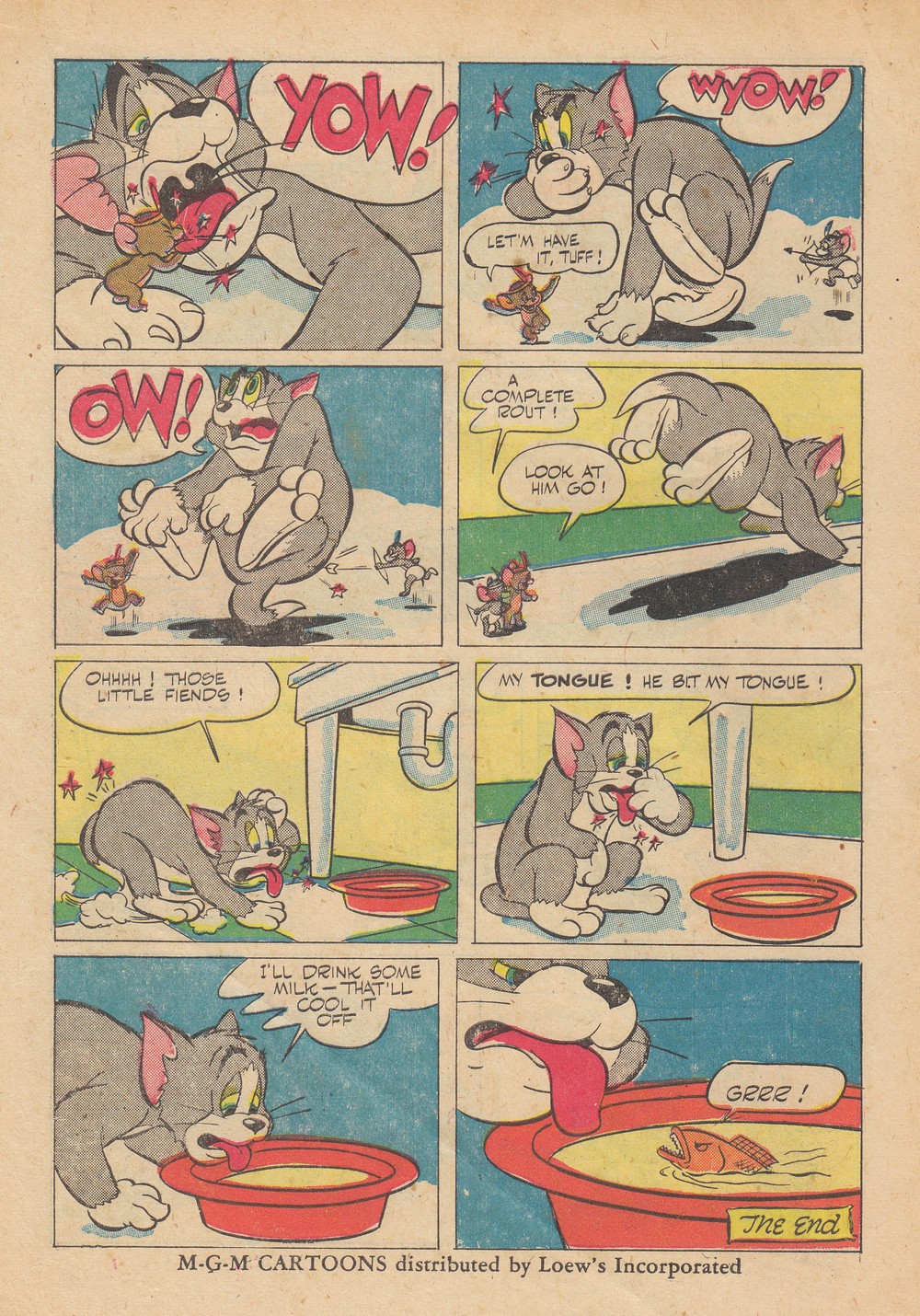 Read online Our Gang with Tom & Jerry comic -  Issue #46 - 12