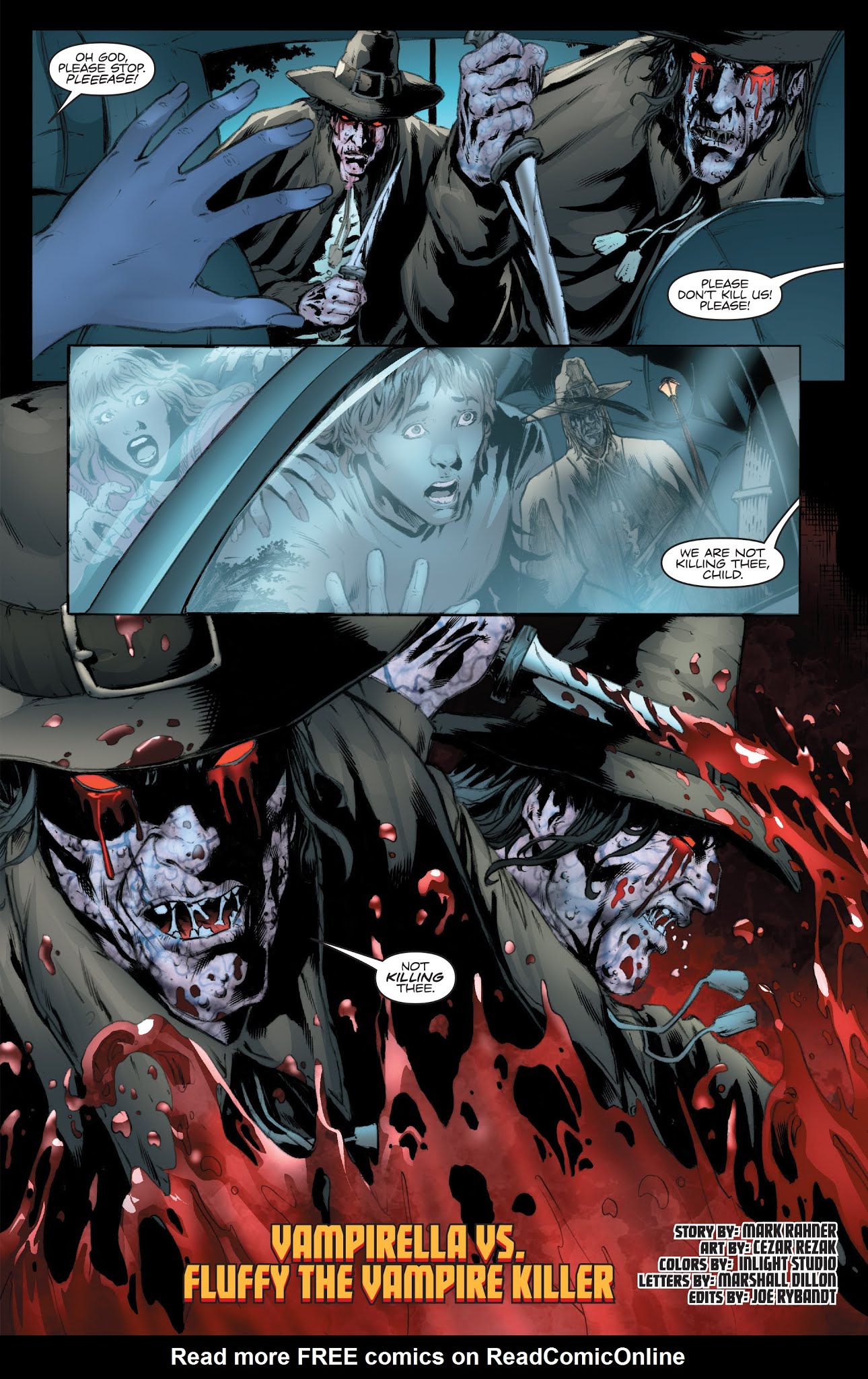 Read online Vampirella vs. Fluffy comic -  Issue # Full - 5