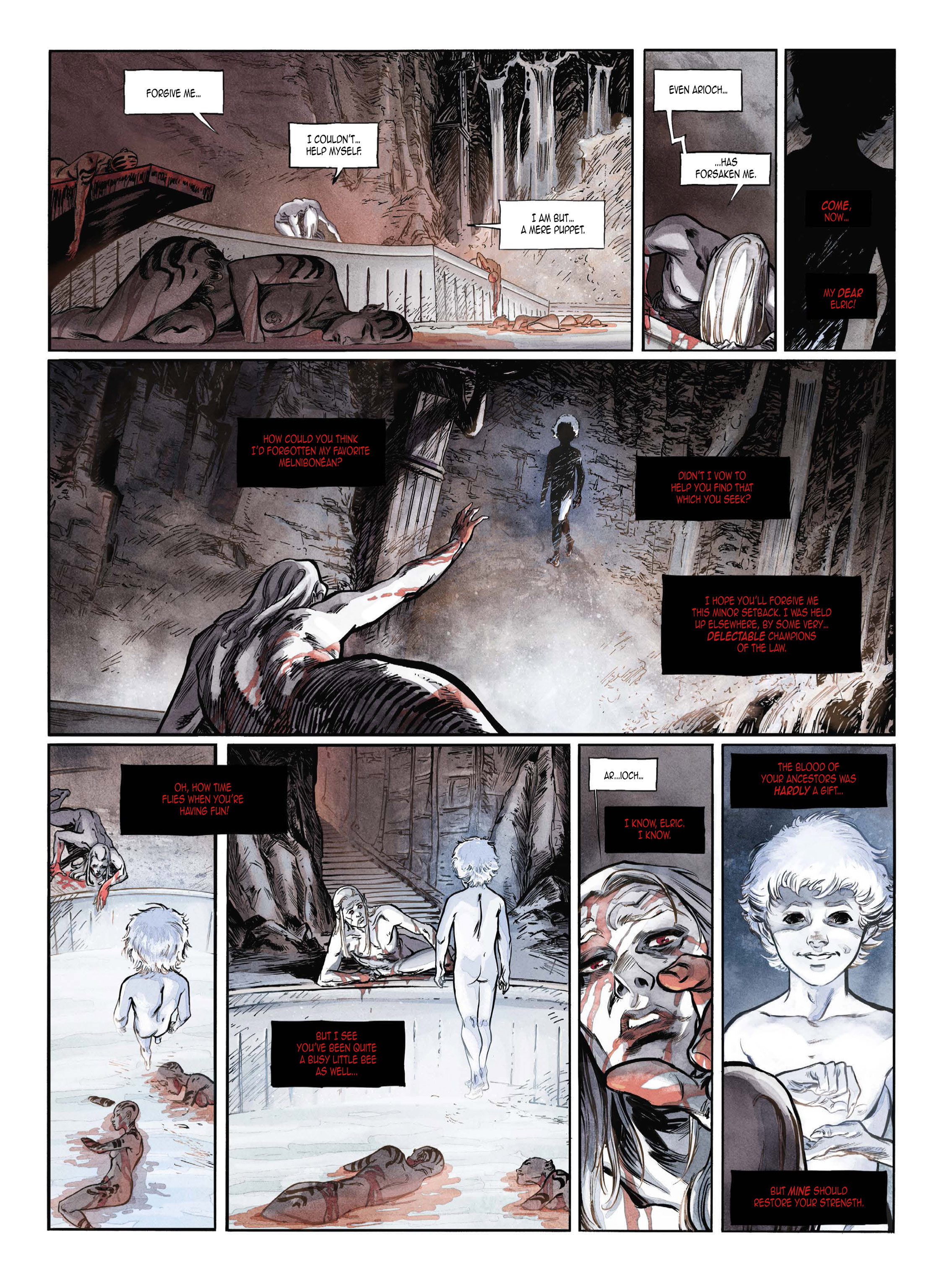 Read online Elric comic -  Issue # TPB 2 - 15