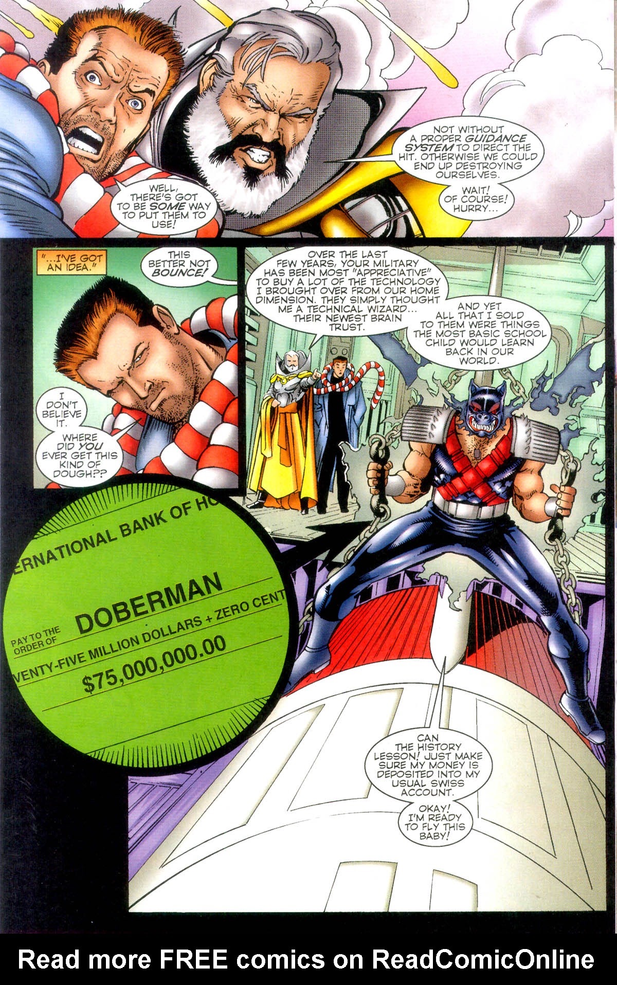 Read online Strikeback! (1996) comic -  Issue #5 - 15