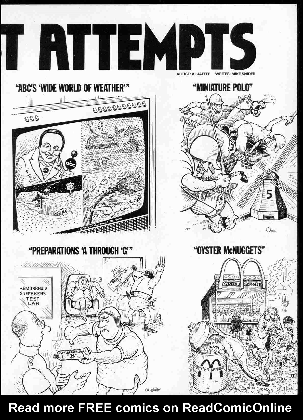 Read online MAD comic -  Issue #258 - 19