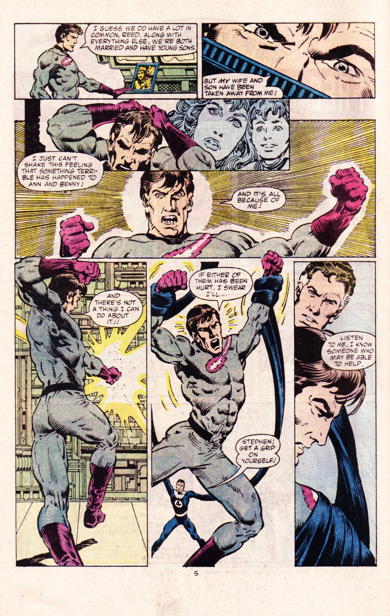 Read online Comet Man comic -  Issue #4 - 6