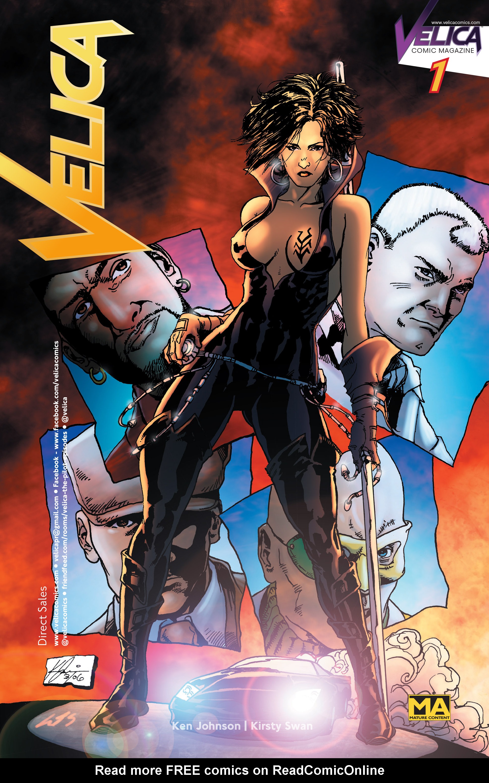 Read online Velica comic -  Issue #1 - 1