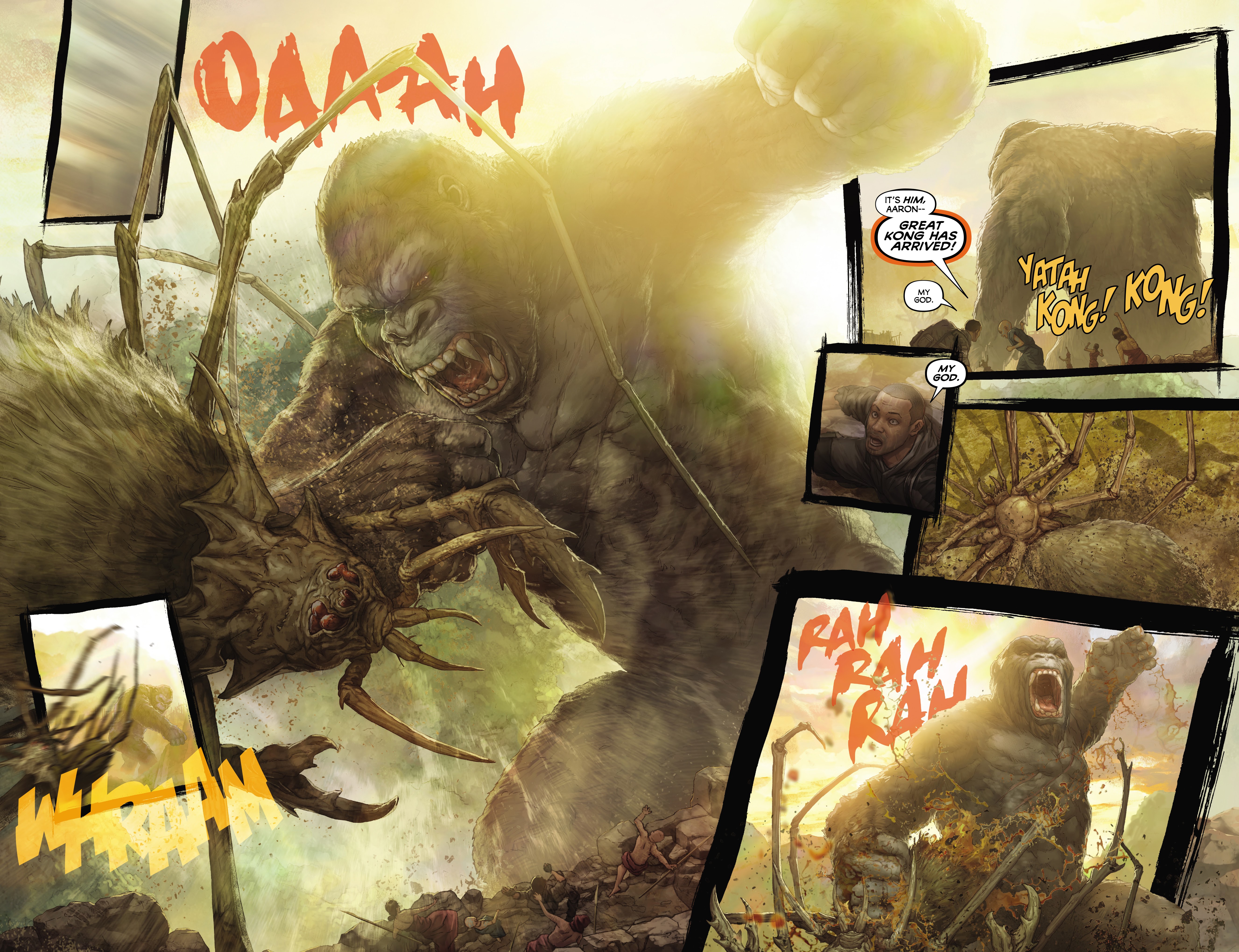 Read online Skull Island: The Birth of Kong comic -  Issue # _TPB - 73