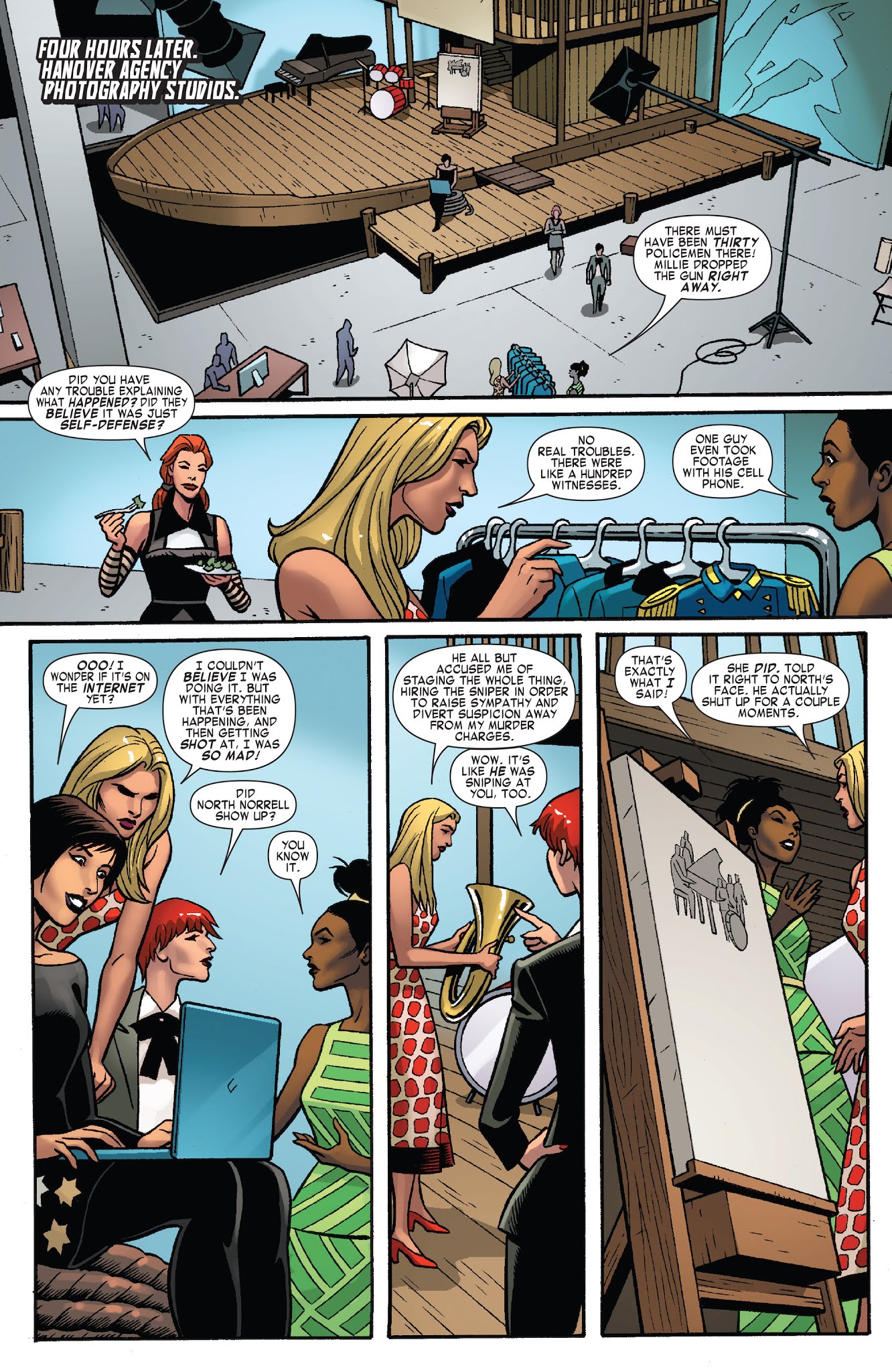 Read online Models, Inc. comic -  Issue #3 - 21