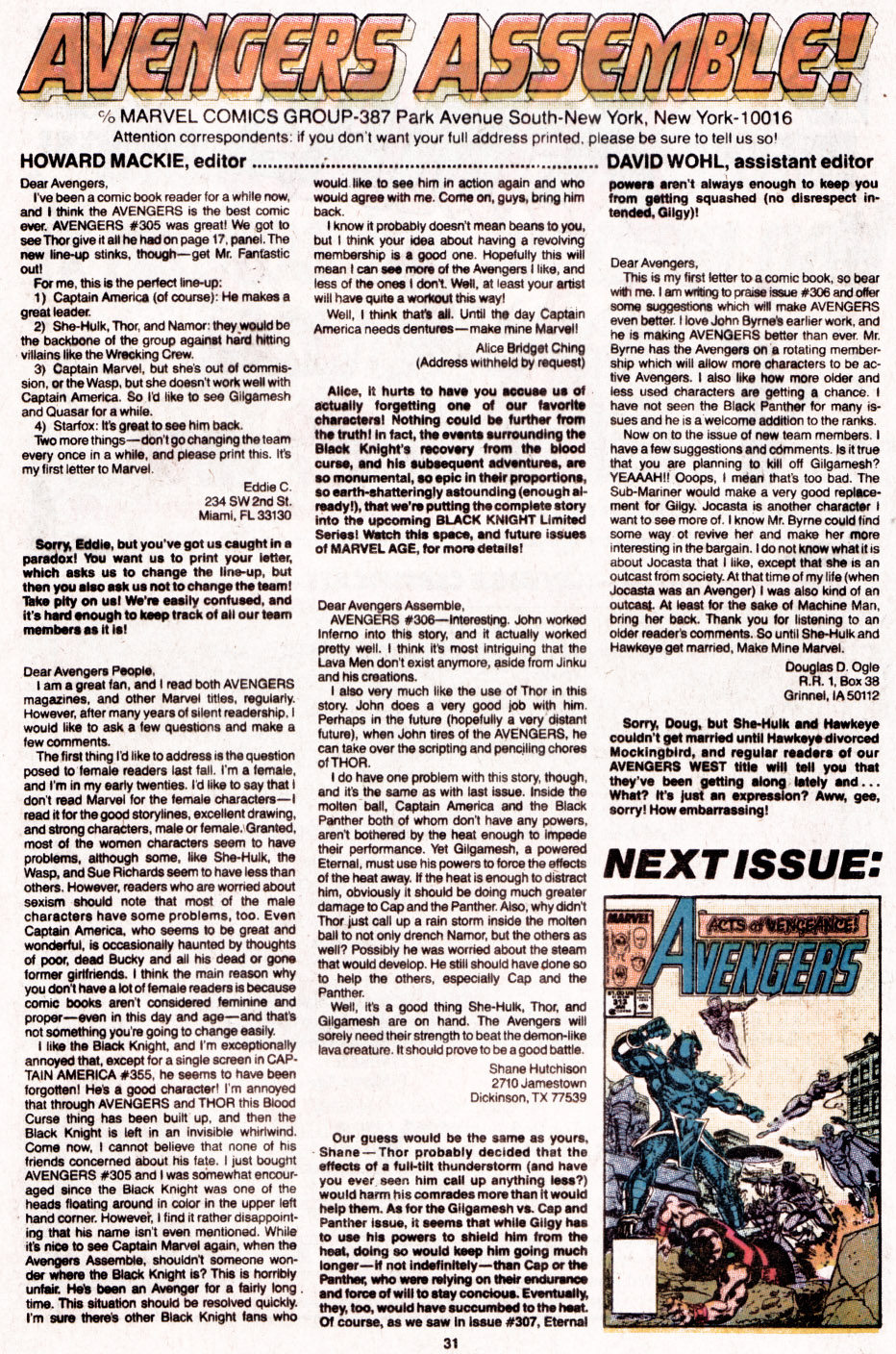 Read online The Avengers (1963) comic -  Issue #312 - 24