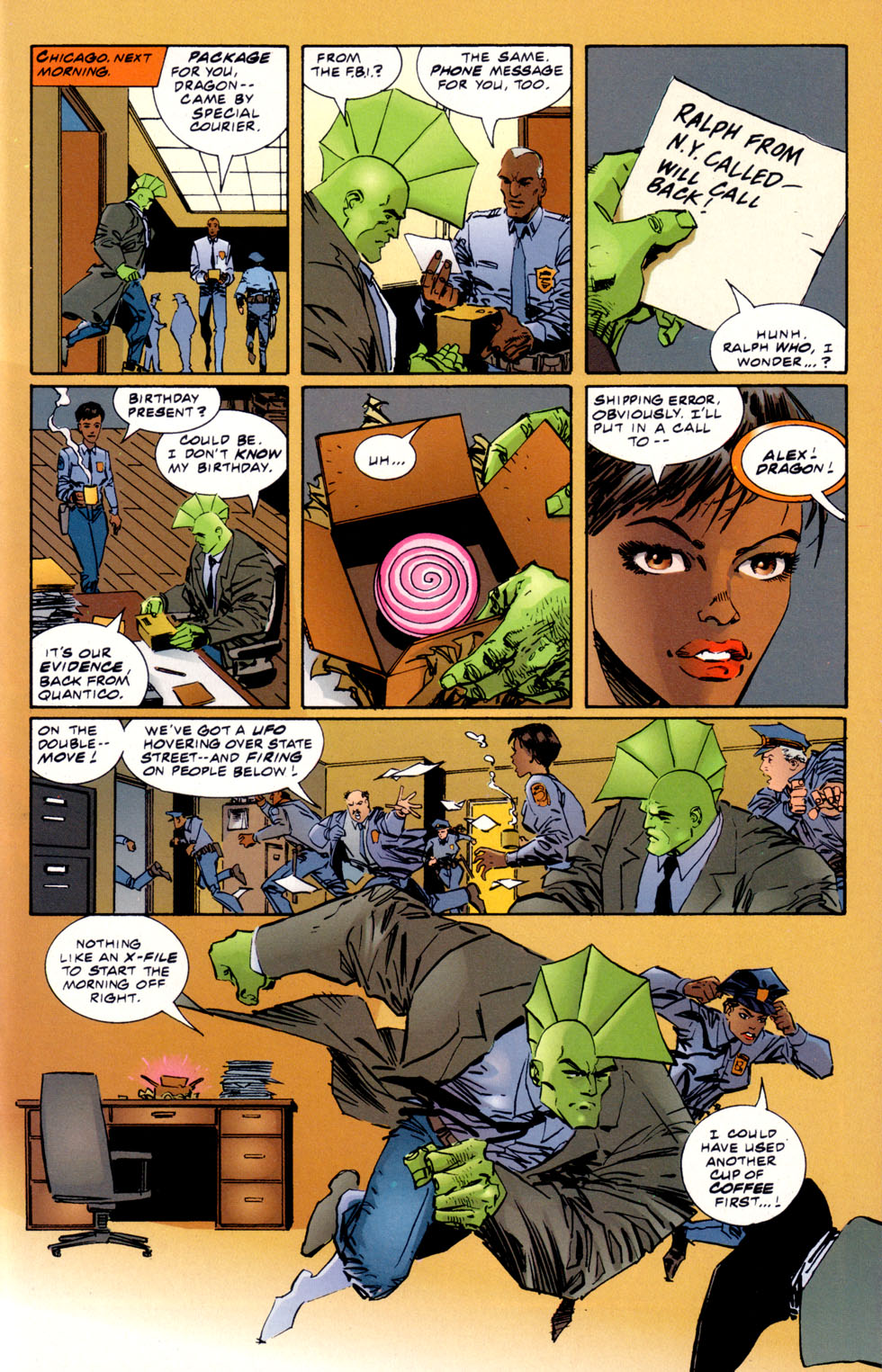 Read online The Savage Dragon/Destroyer Duck comic -  Issue # Full - 13