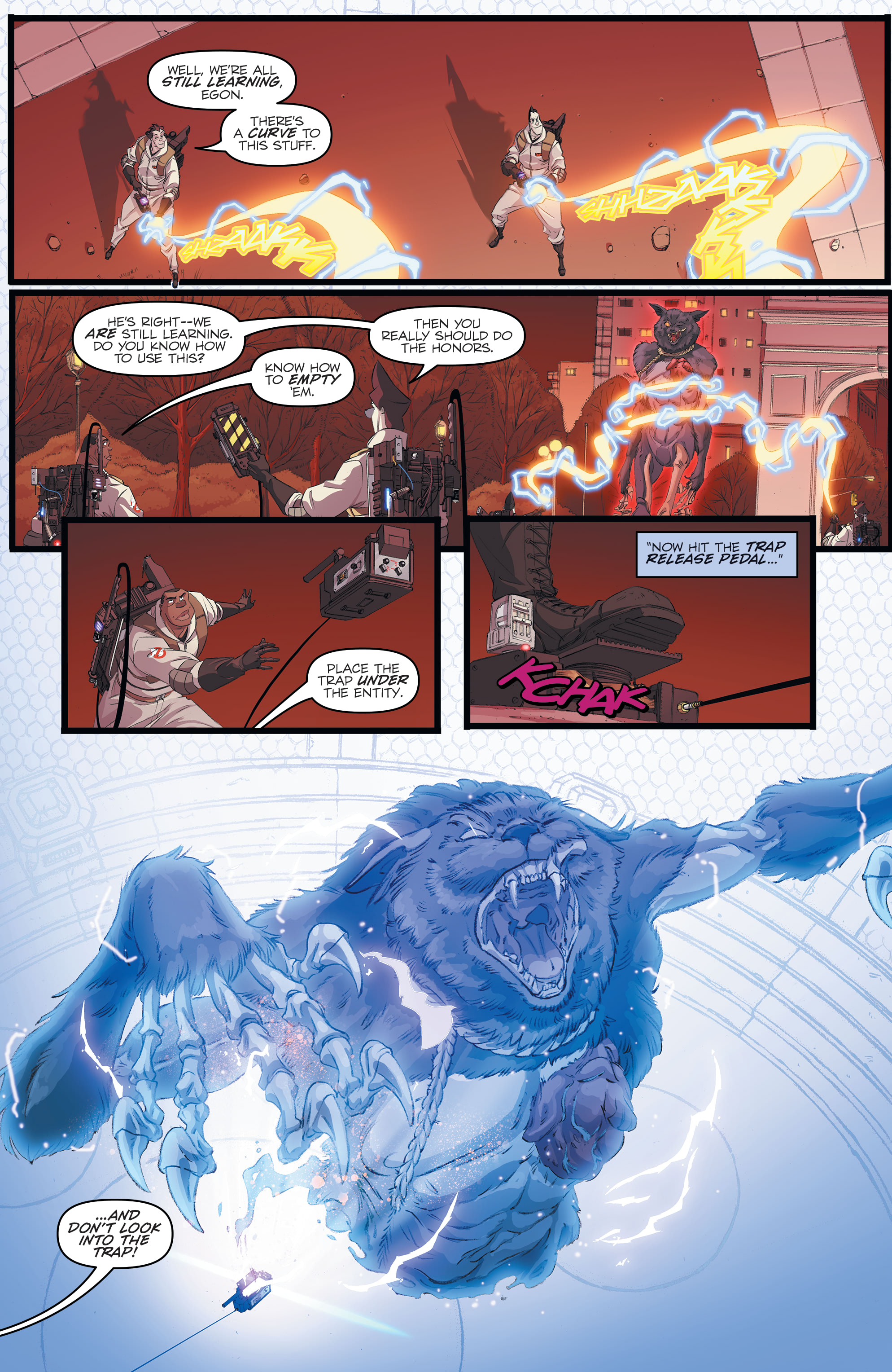 Read online Ghostbusters: Year One comic -  Issue #1 - 21