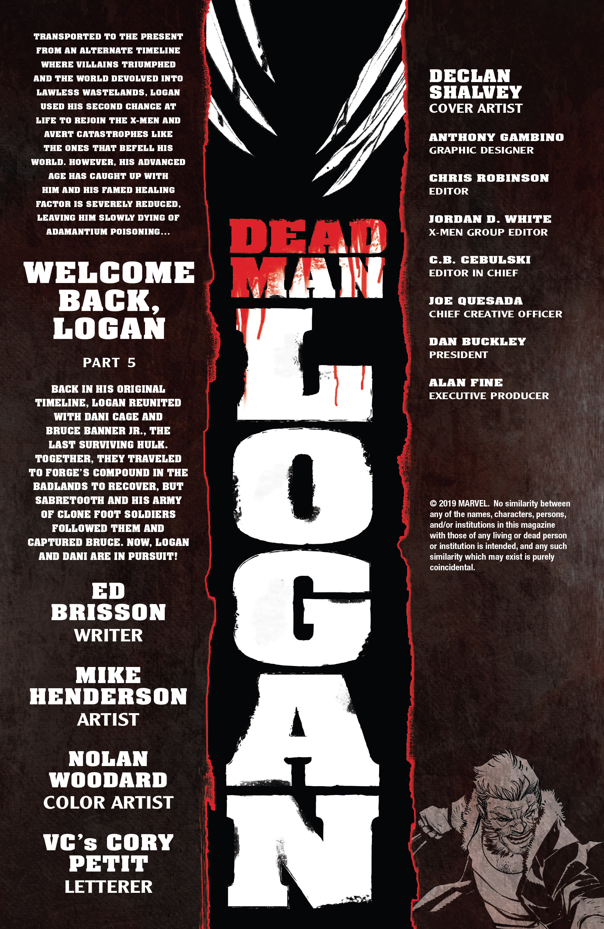 Read online Dead Man Logan comic -  Issue #11 - 2