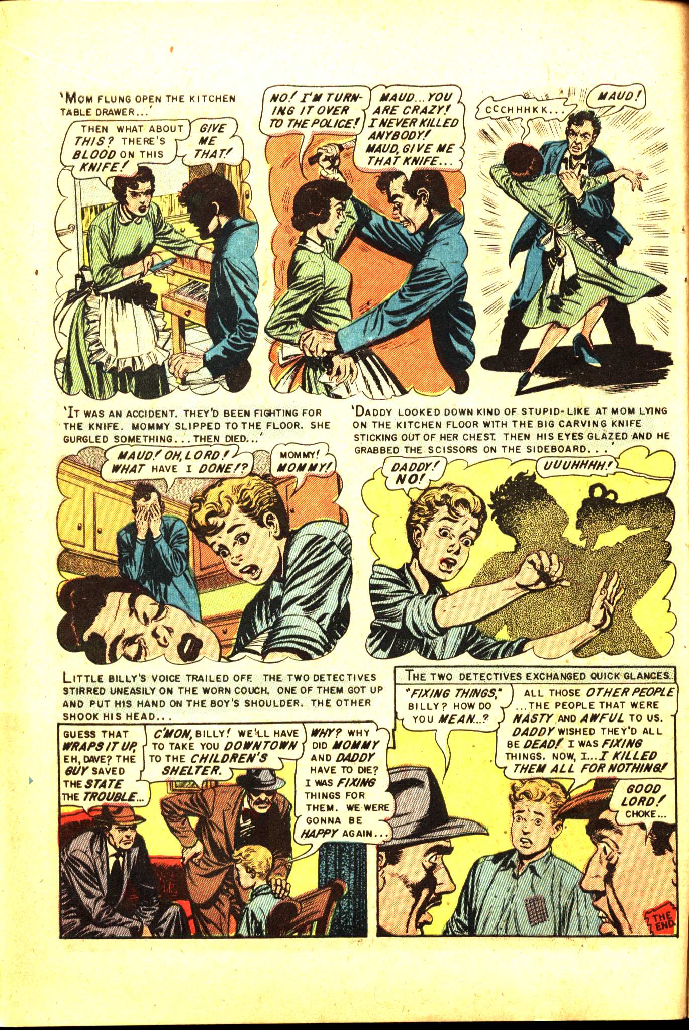 Read online Crime SuspenStories comic -  Issue #26 - 9