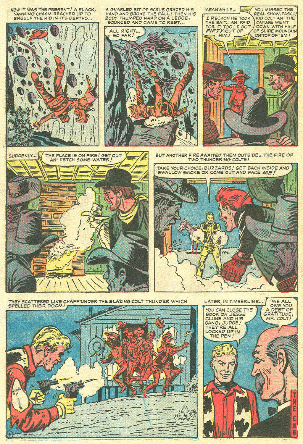 Read online Kid Colt Outlaw comic -  Issue #70 - 14