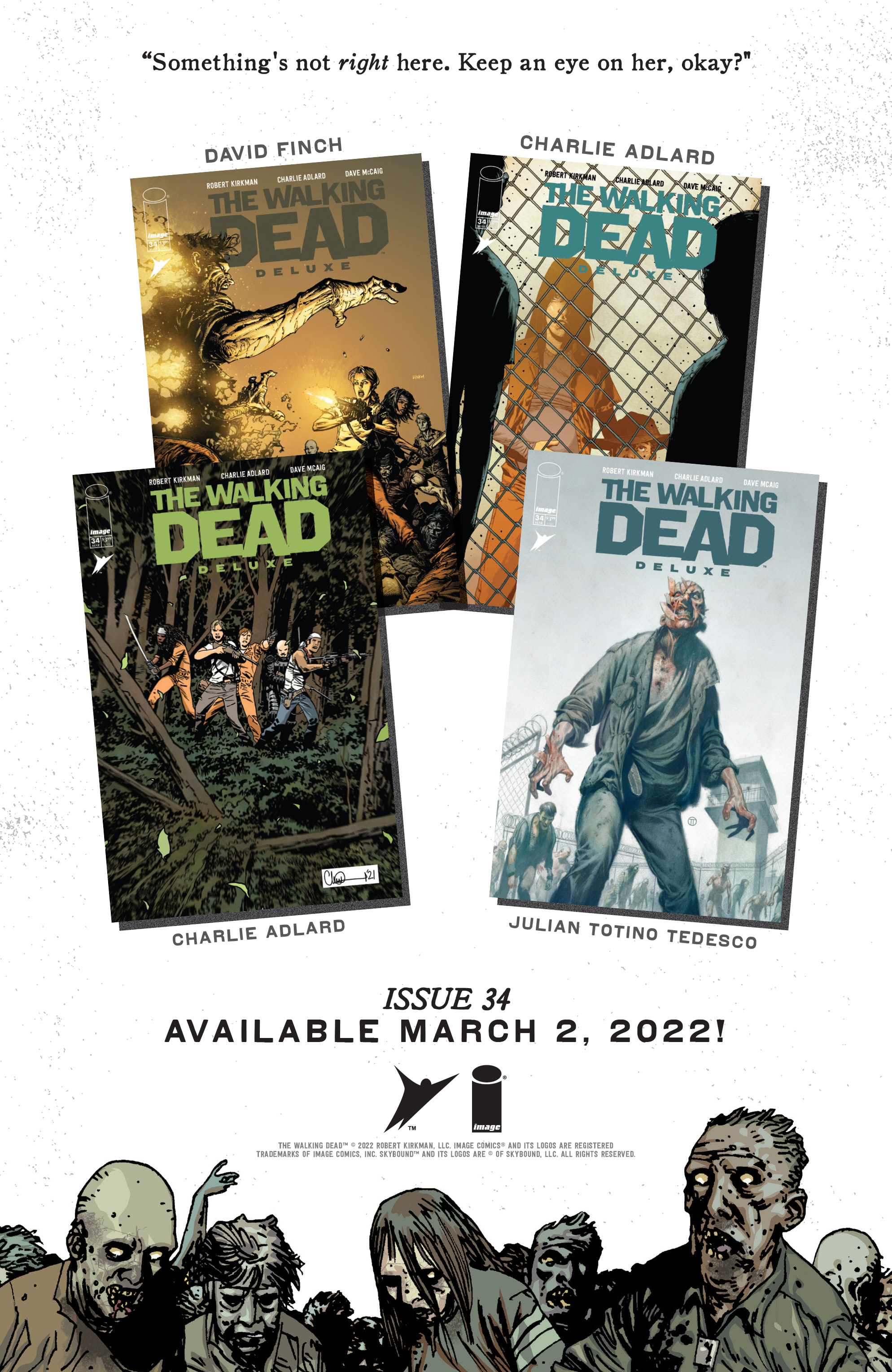 Read online The Walking Dead Deluxe comic -  Issue #33 - 35