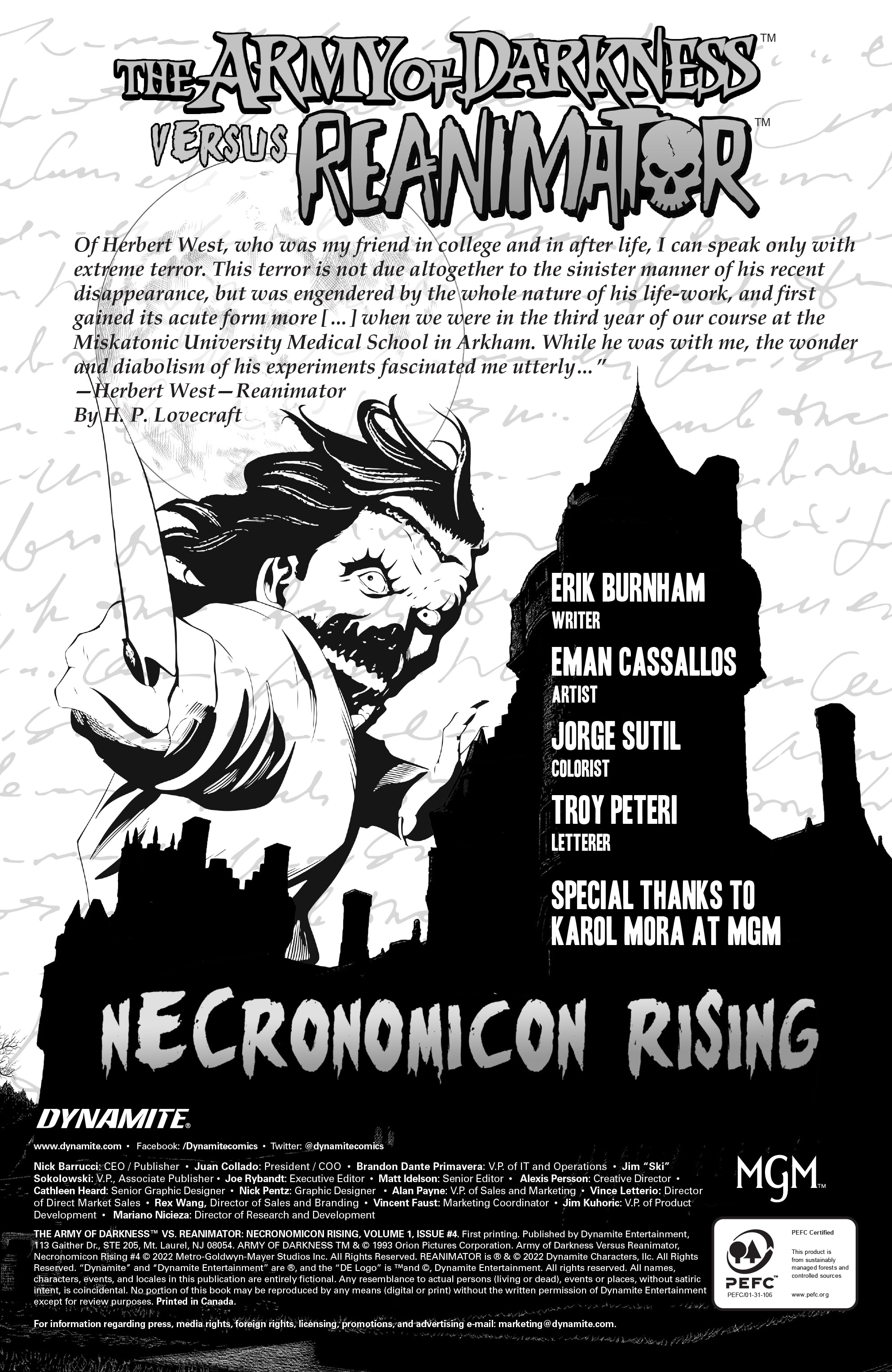 Read online Army of Darkness Vs. Reanimator: Necronomicon Rising comic -  Issue #4 - 5